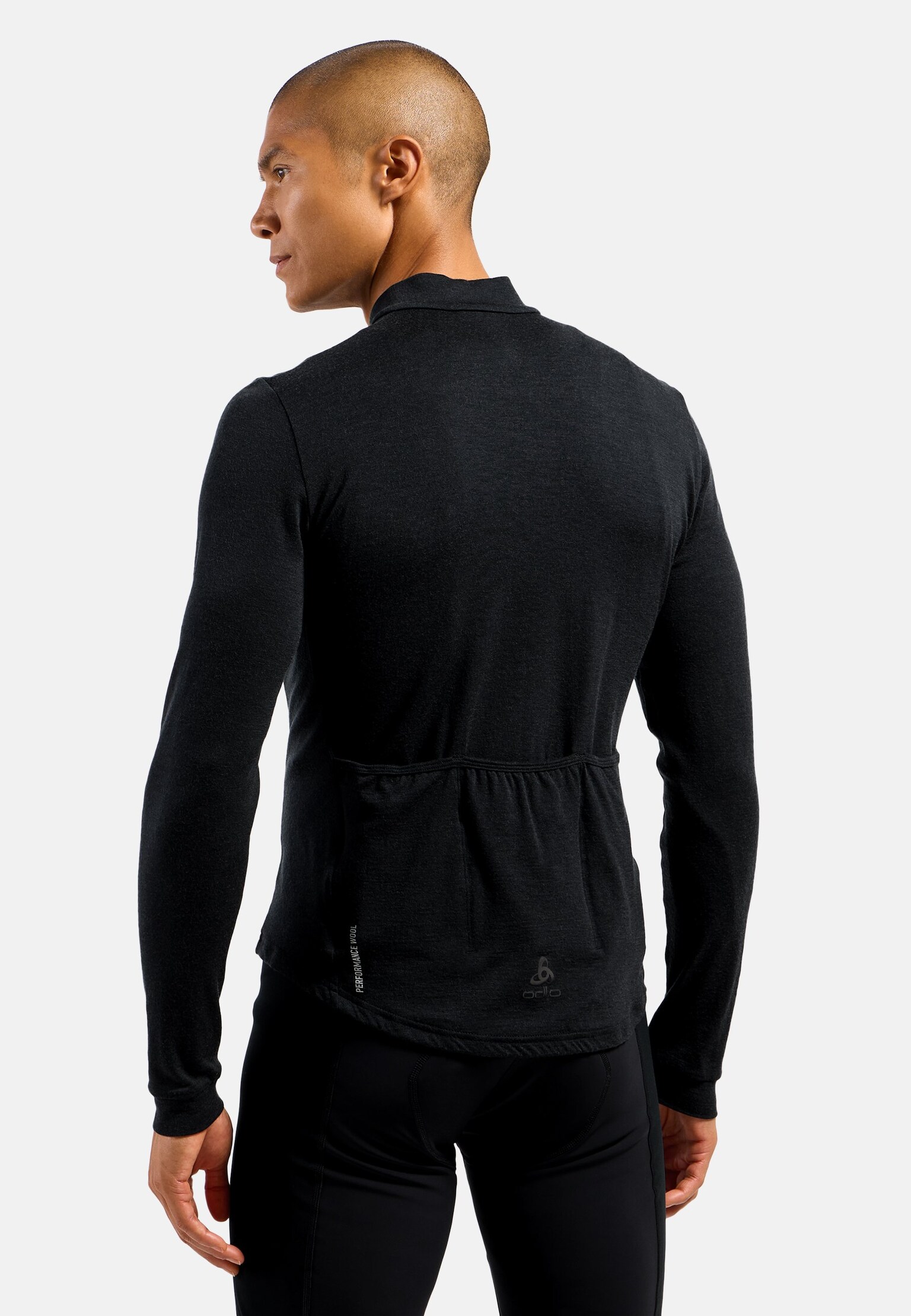 Performance Wool wielrenshirt met lange mouwen