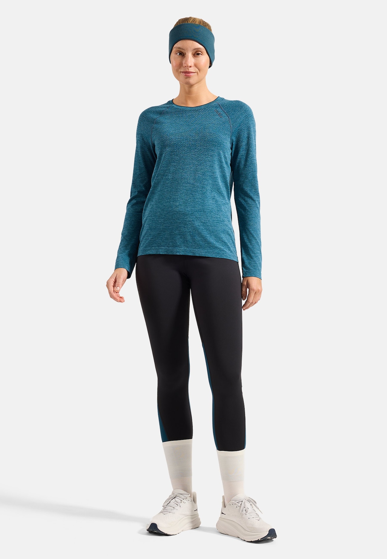 Essential Seamless Hardloop Shirt met Lange Mouwen