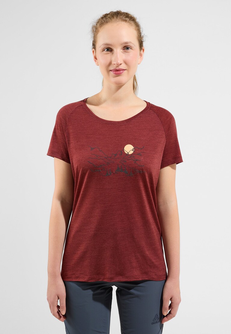 The Ascent Performance Wool 130 valley t-shirt