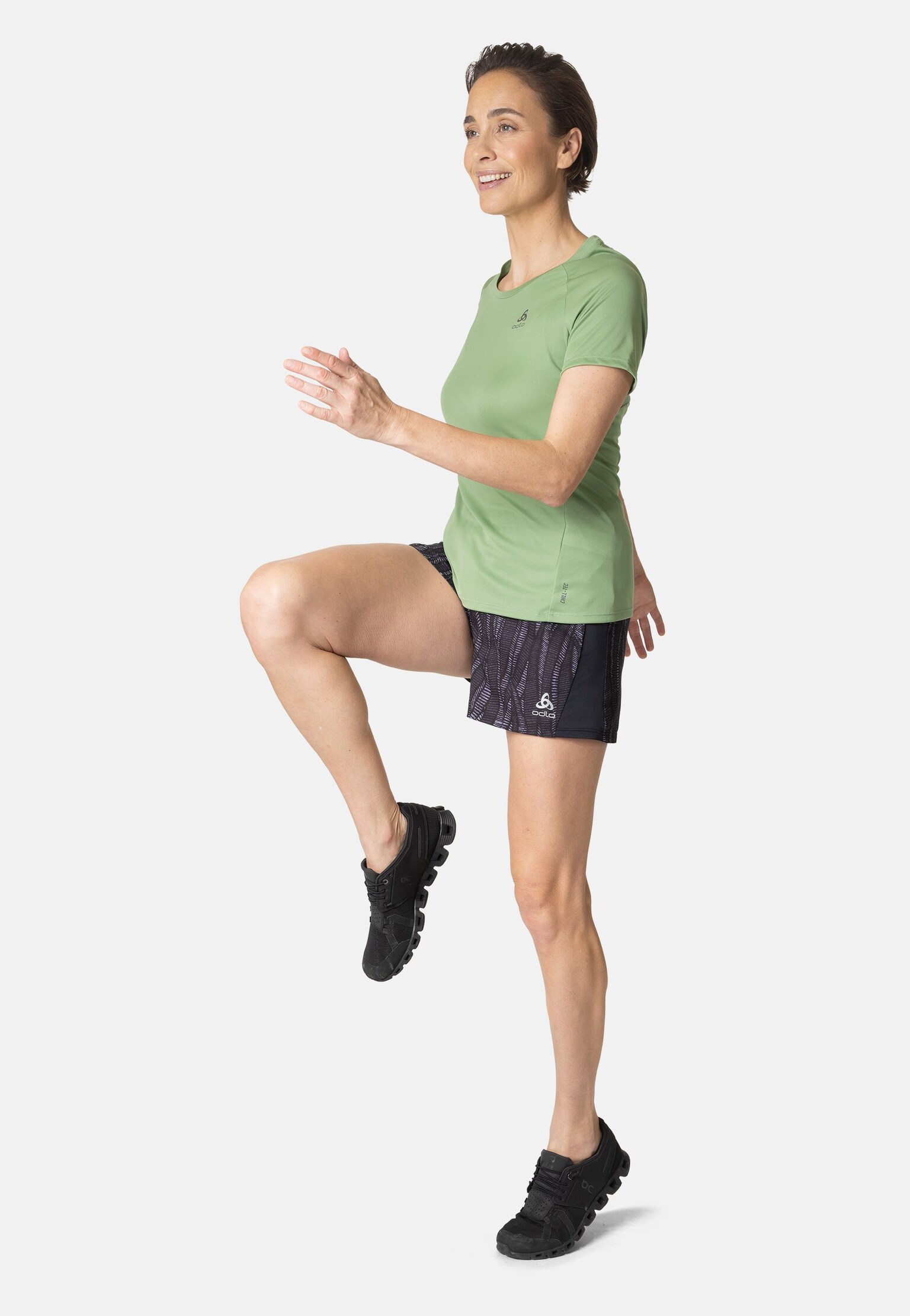 The women's Essentials Chill-Tec running t-shirt