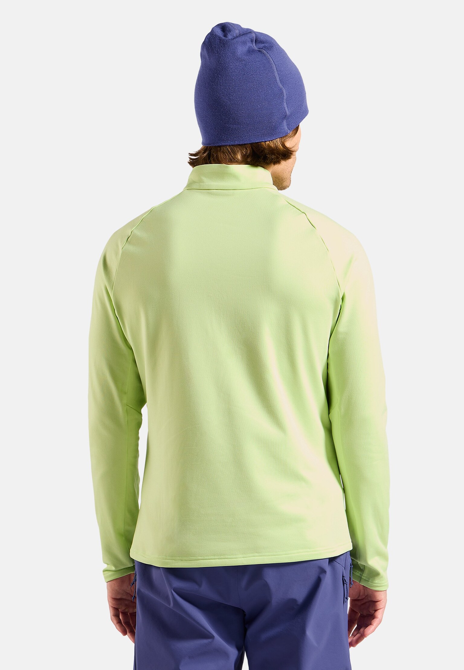 The Essentials Light half-zip mid layer