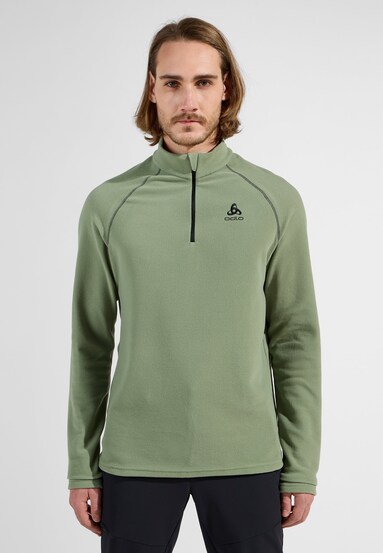 The Rigi half-zip mid layer