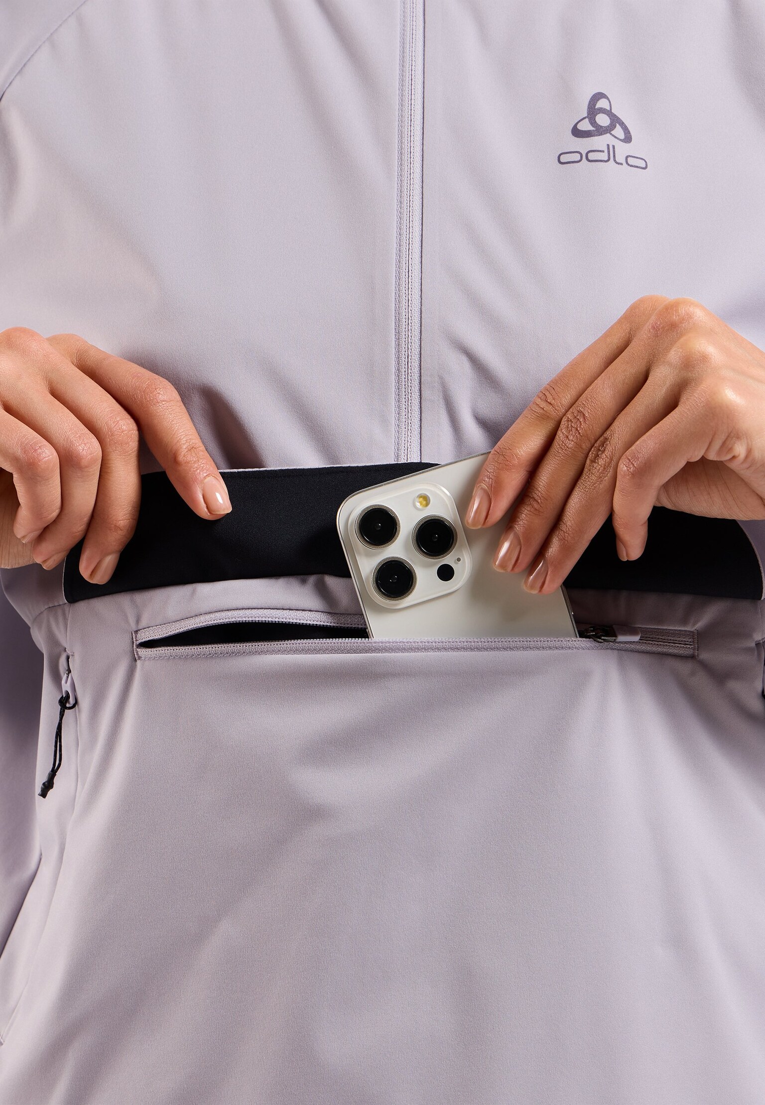 The Zeroweight Pro Warm windproof cross-country anorak