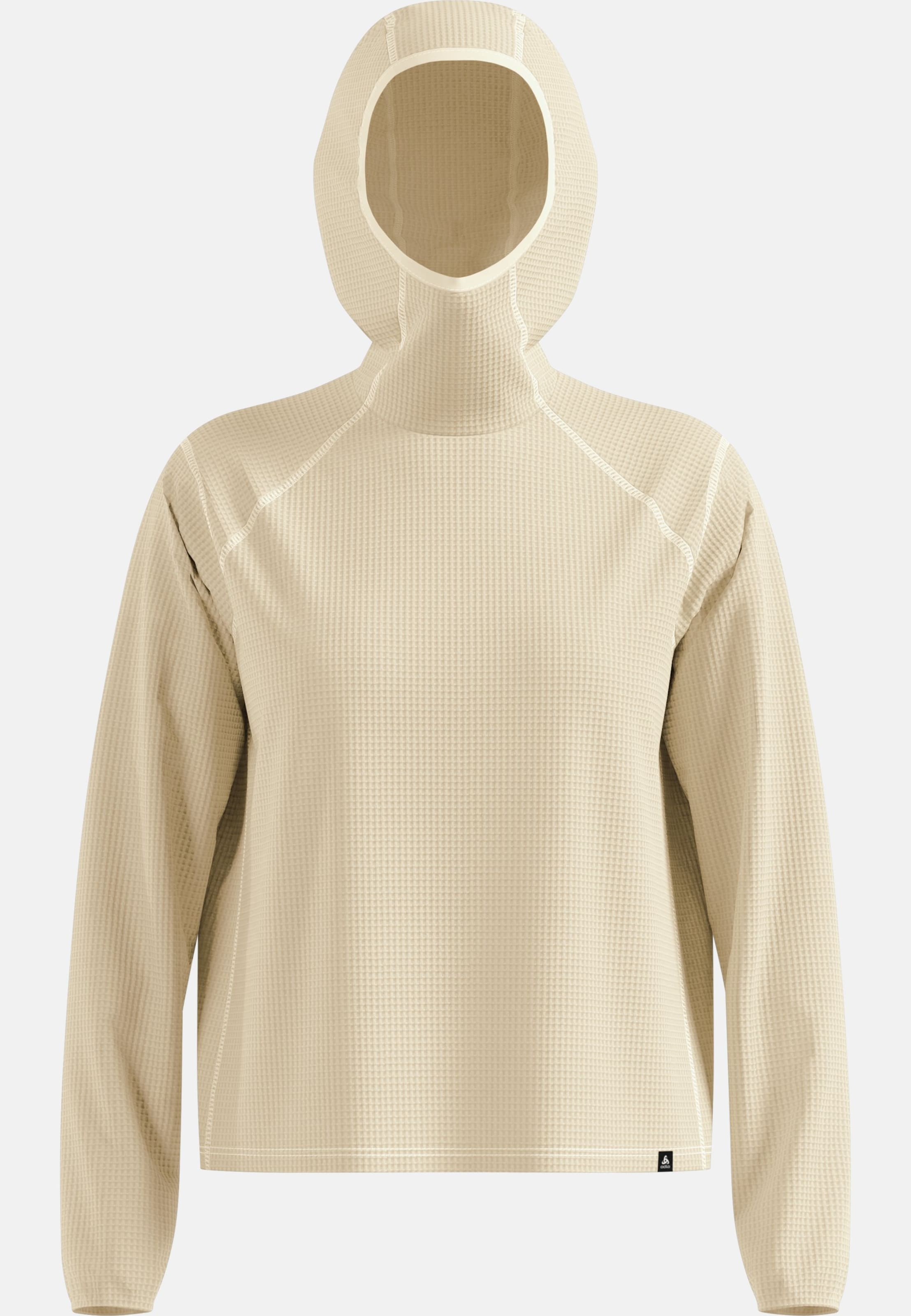 Odlo Cubic Hoodie für Damen - Wandern, Training - beige, S