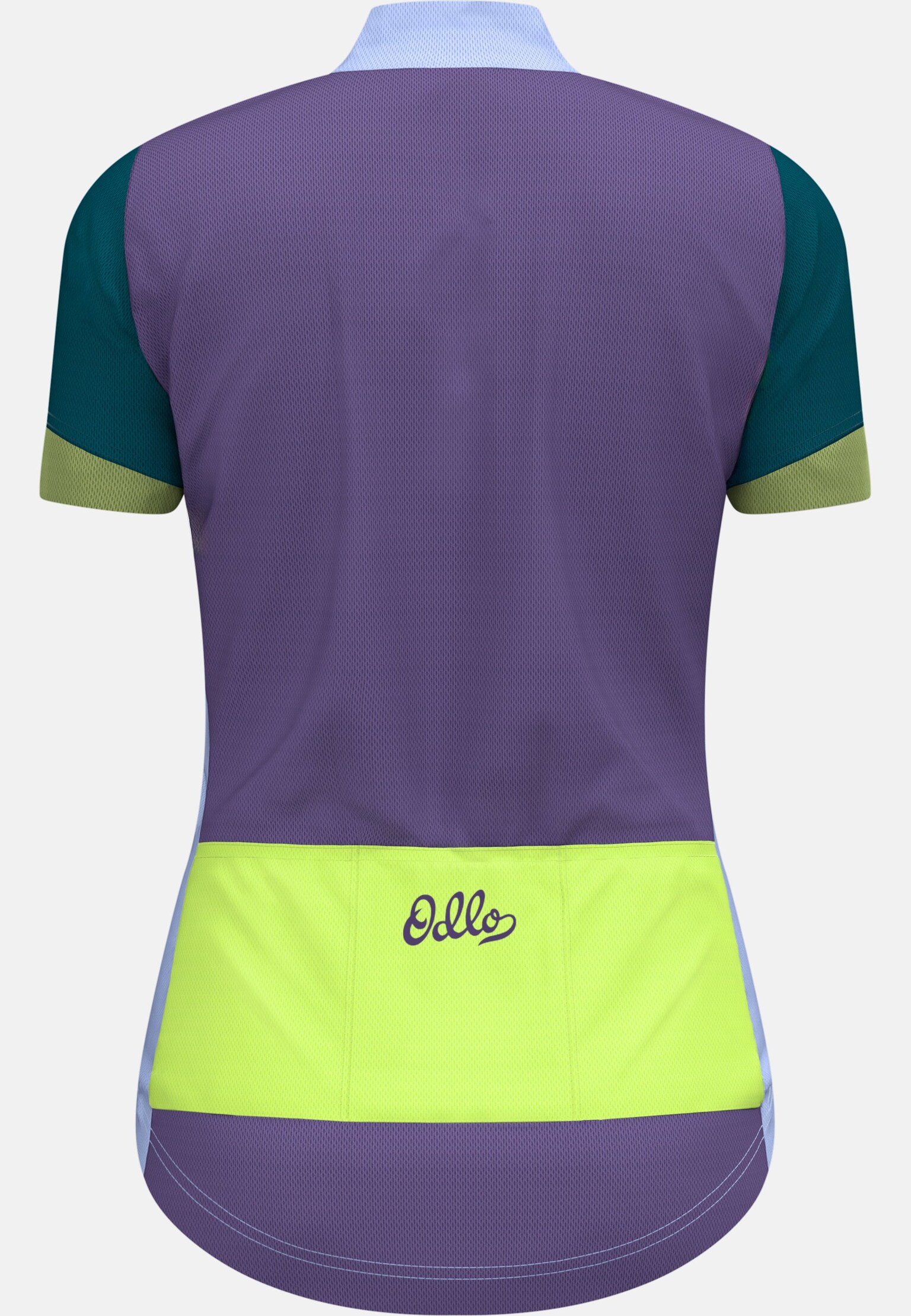 Essential Odlo Print Cycling T-Shirt Full-Zip