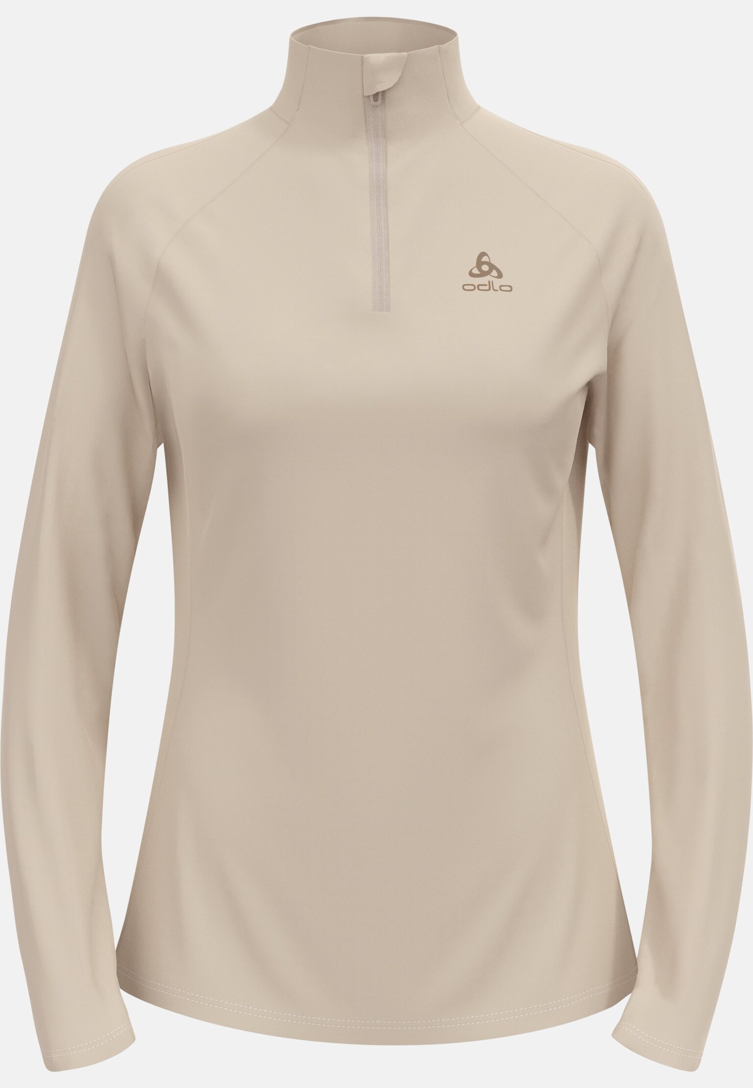 Mid layer running Essentials Ceramiwarm con mezza zip