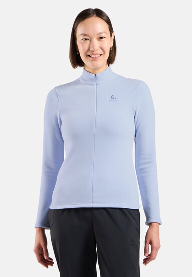 Pull technique à col ½ zippé Roy pour femme