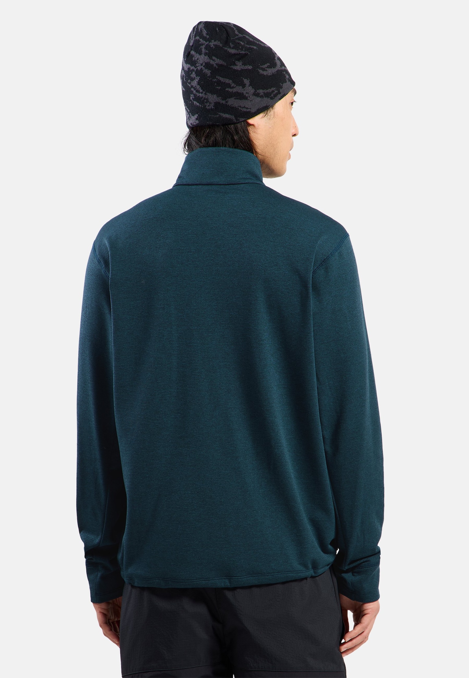 Haut demi-zip Grid Fleece