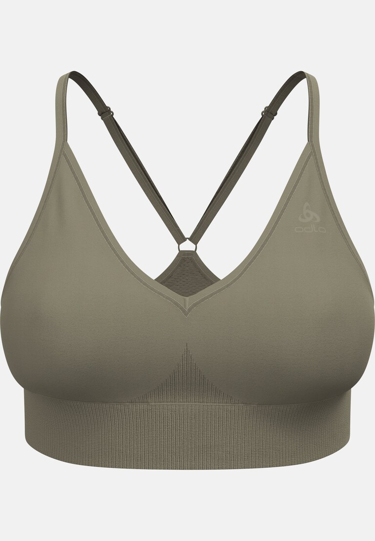 The Seamless soft-support sports bra