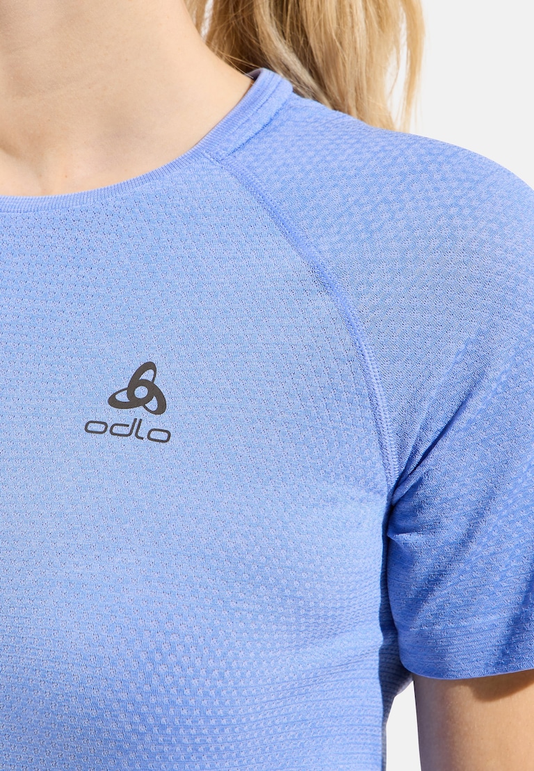 The Essentials seamless running t-shirt in Persian jewel