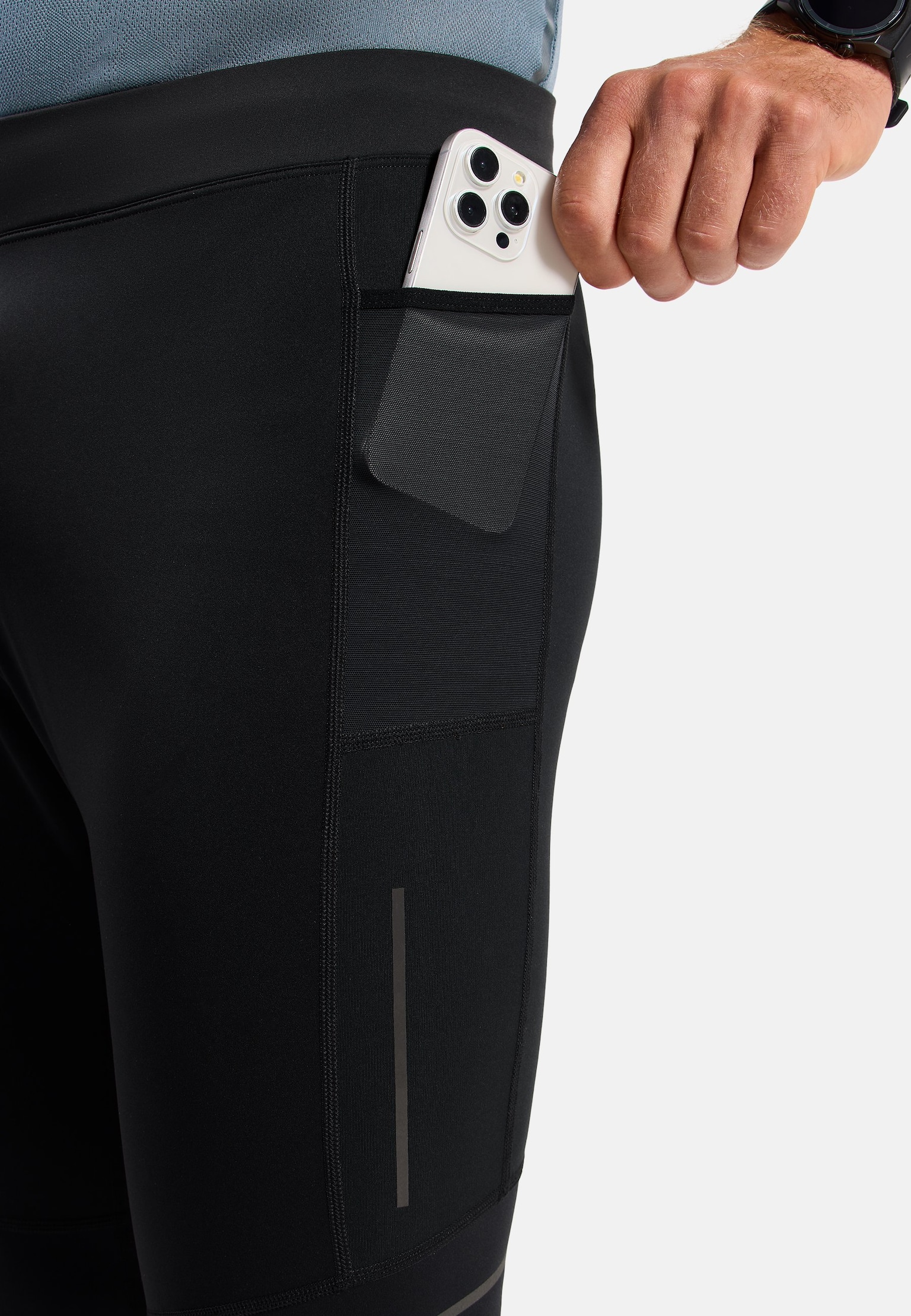 Zeroweight Warm Reflective Running Tights