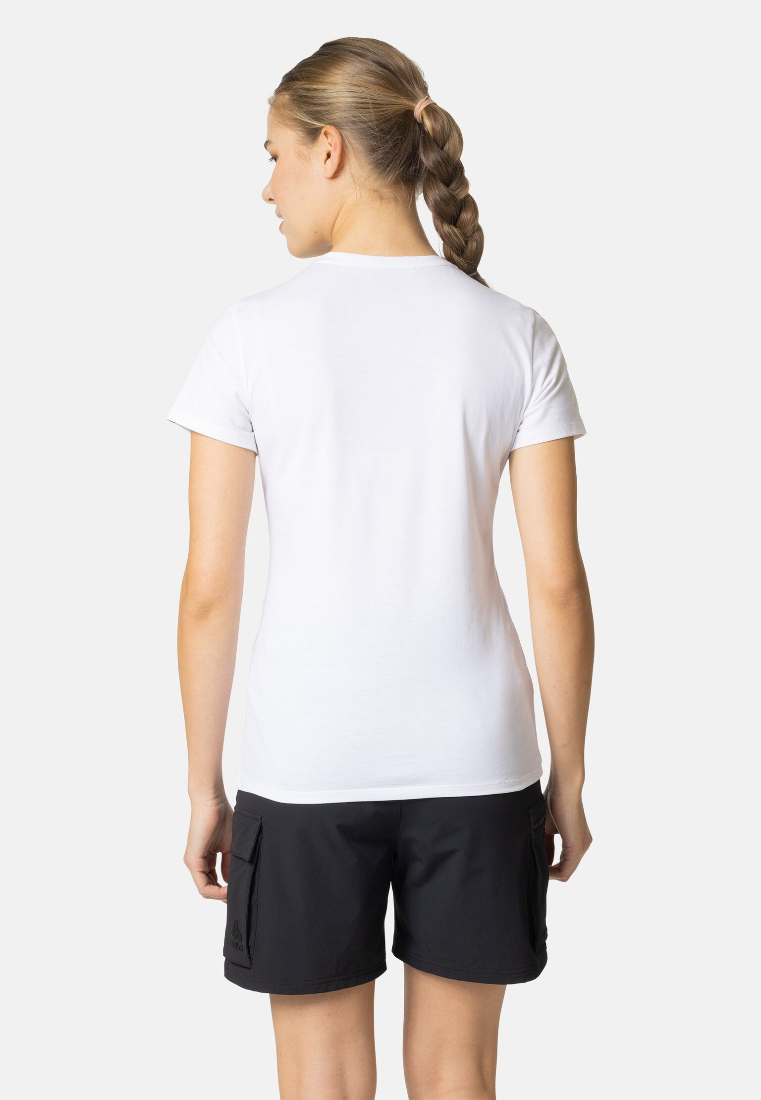 T-shirt à imprimé sapins Kumano