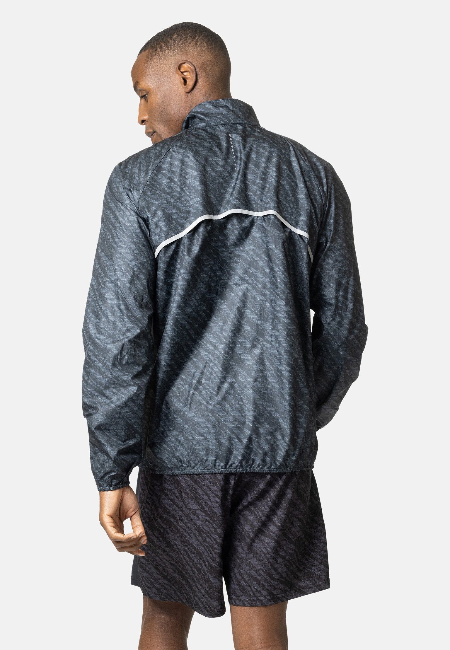 The Zeroweight print running jacket