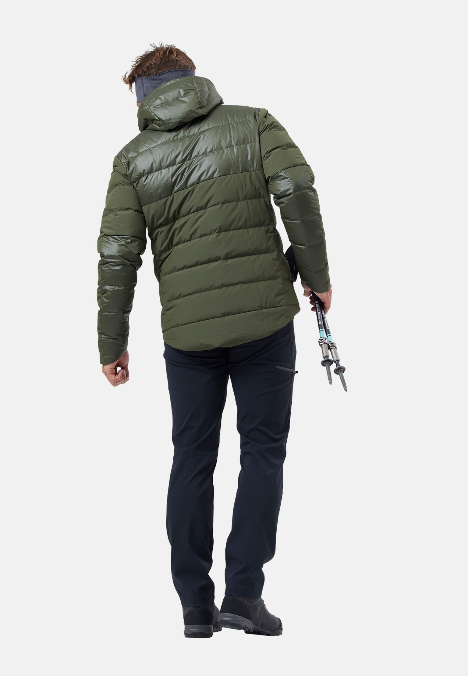 The Severin N-Thermic recycled down hooded jacket