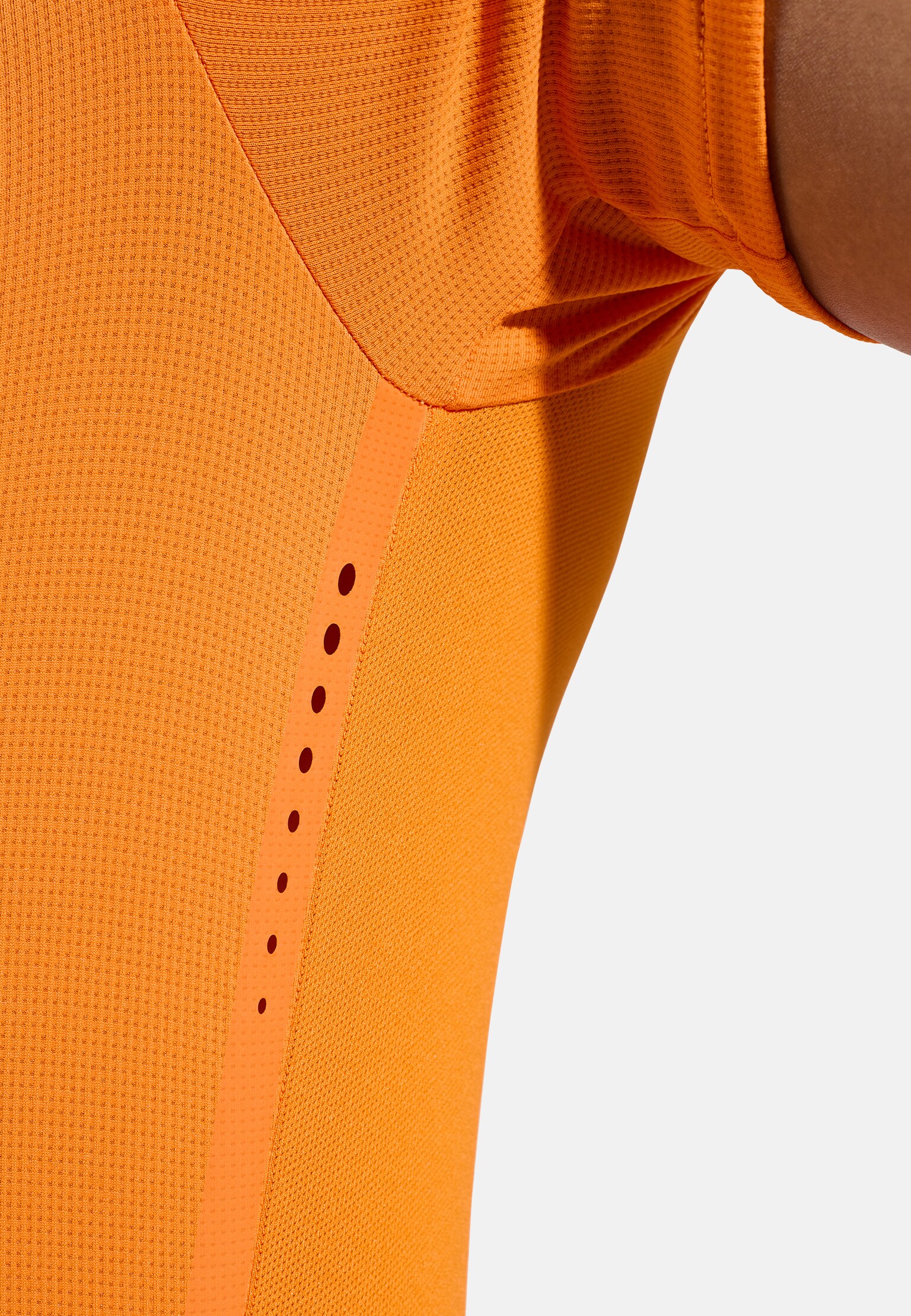 T-shirt running X-Alp a mezza zip