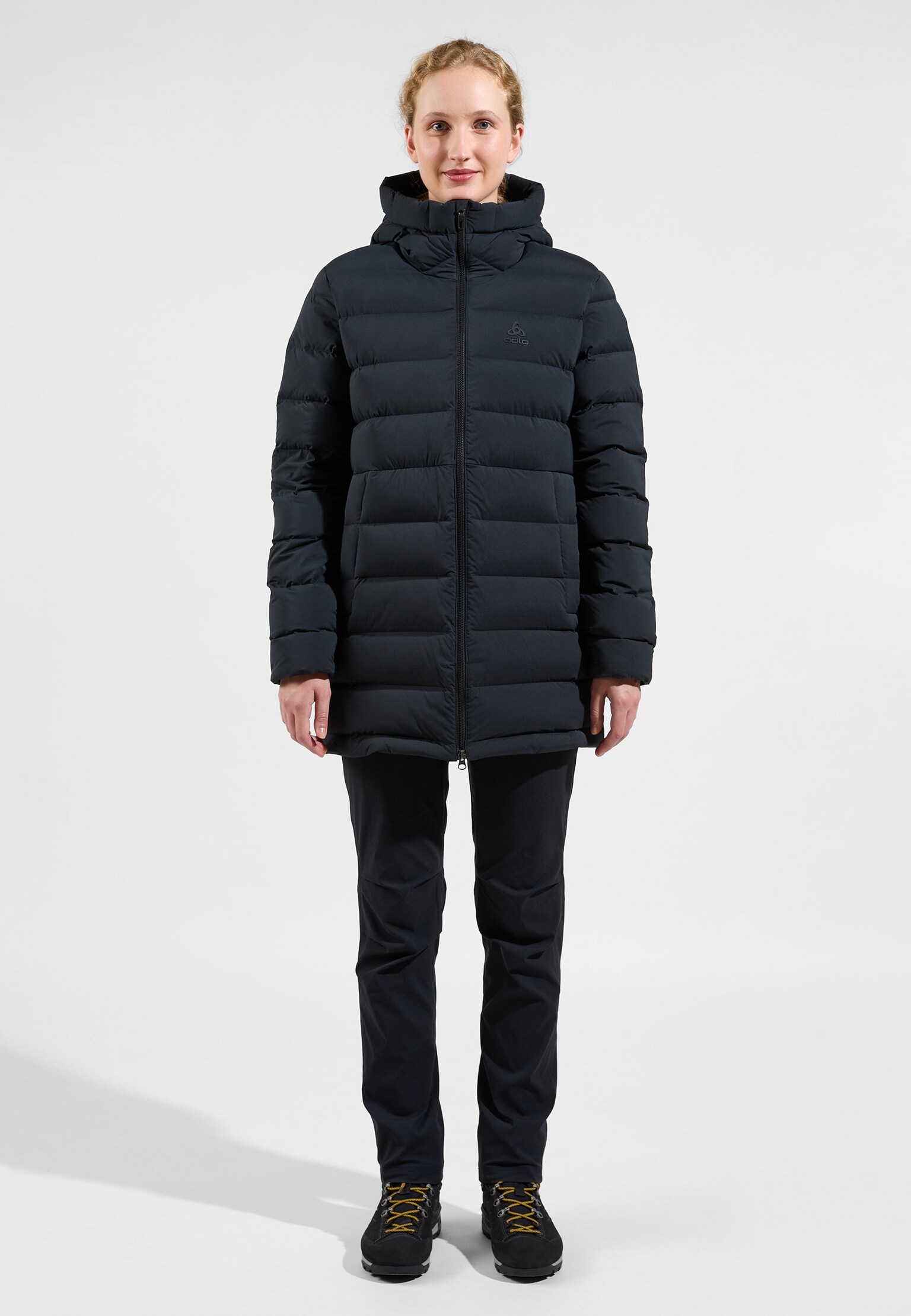 The Ascent N-Thermic recycled down hooded jacket