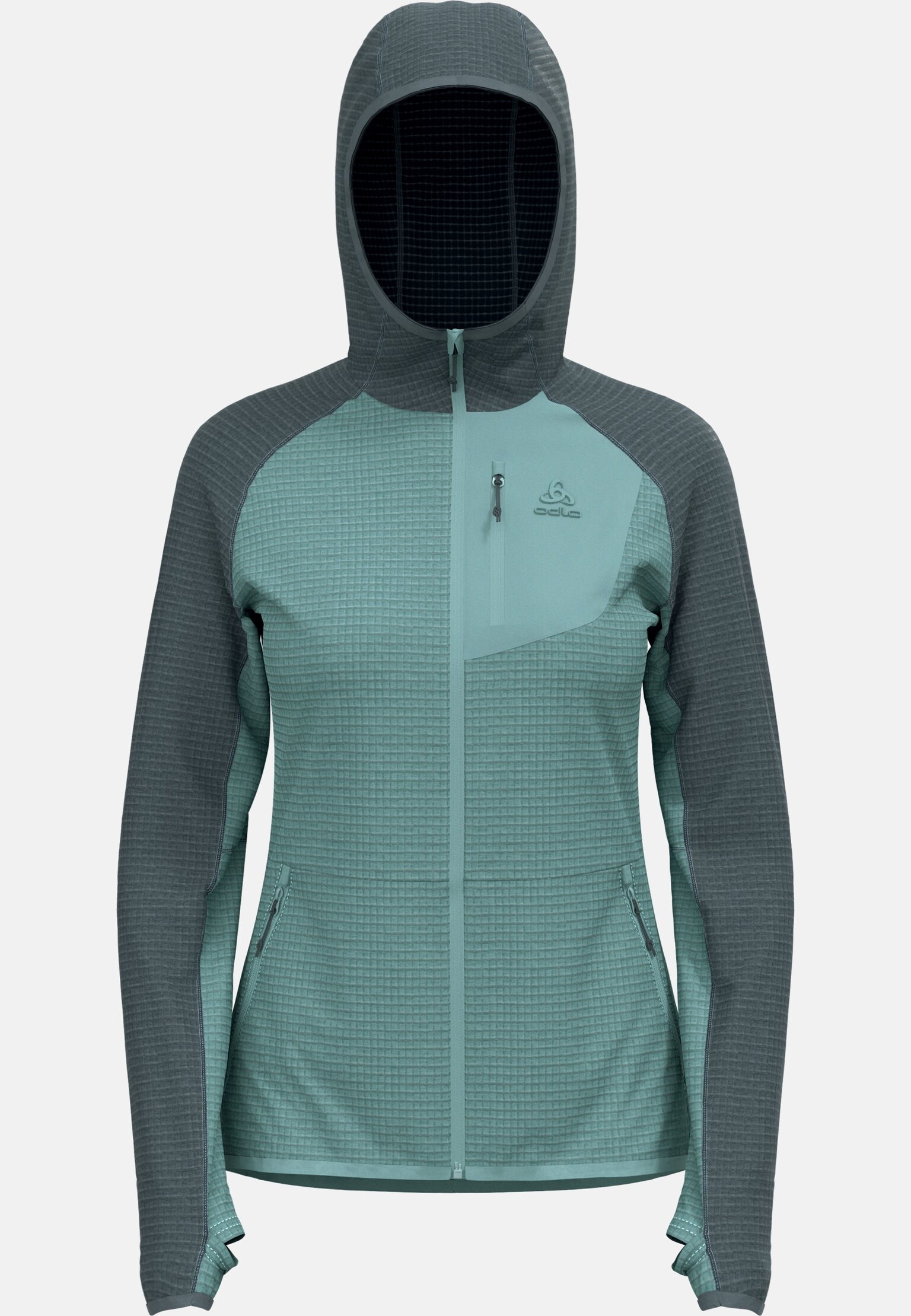 The Ascent mid layer hooded zip