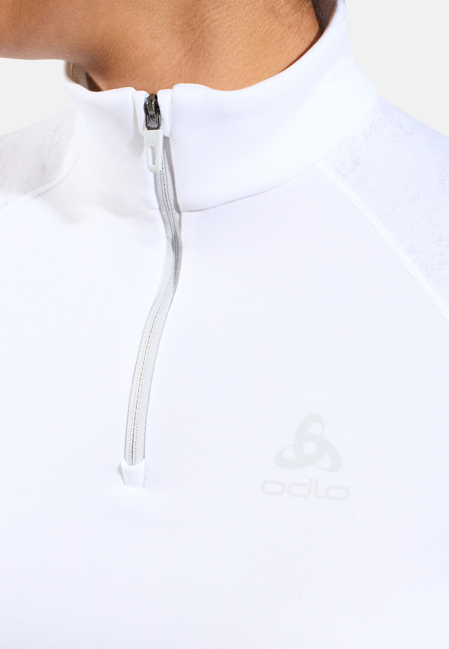 Berra Mid Layer mit Halbreissverschluss und Print