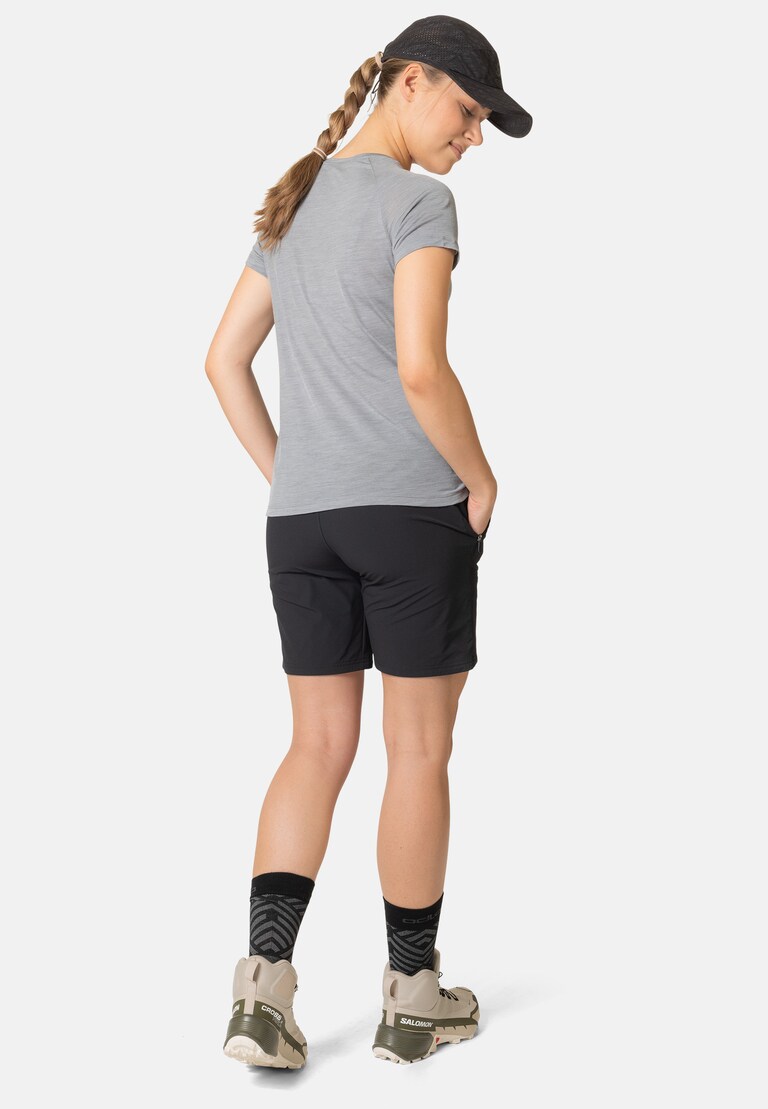 The Ascent Performance Wool Light sunrise t-shirt