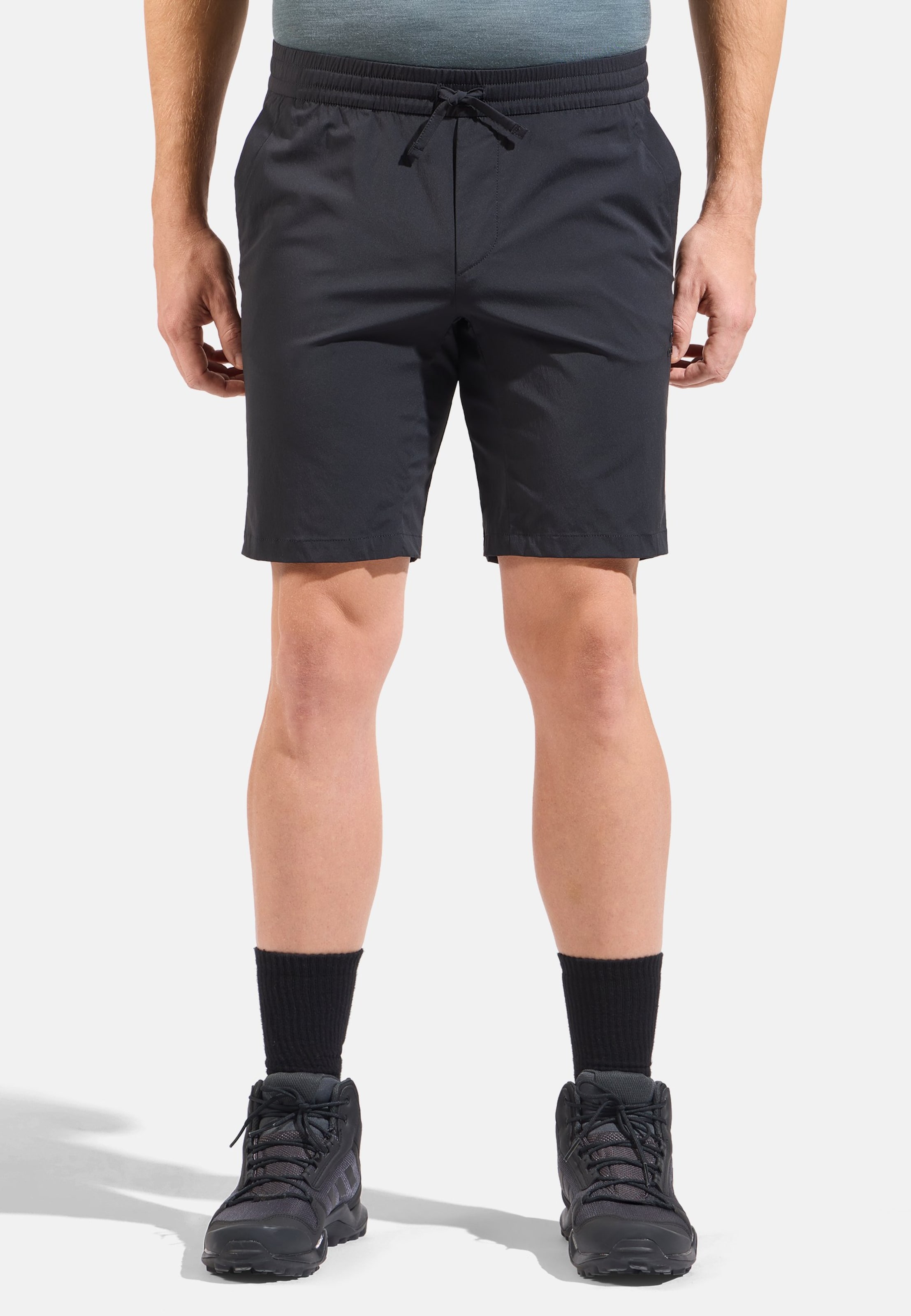 Odlo Essentials Wandershorts für Herren, 46, schwarz
