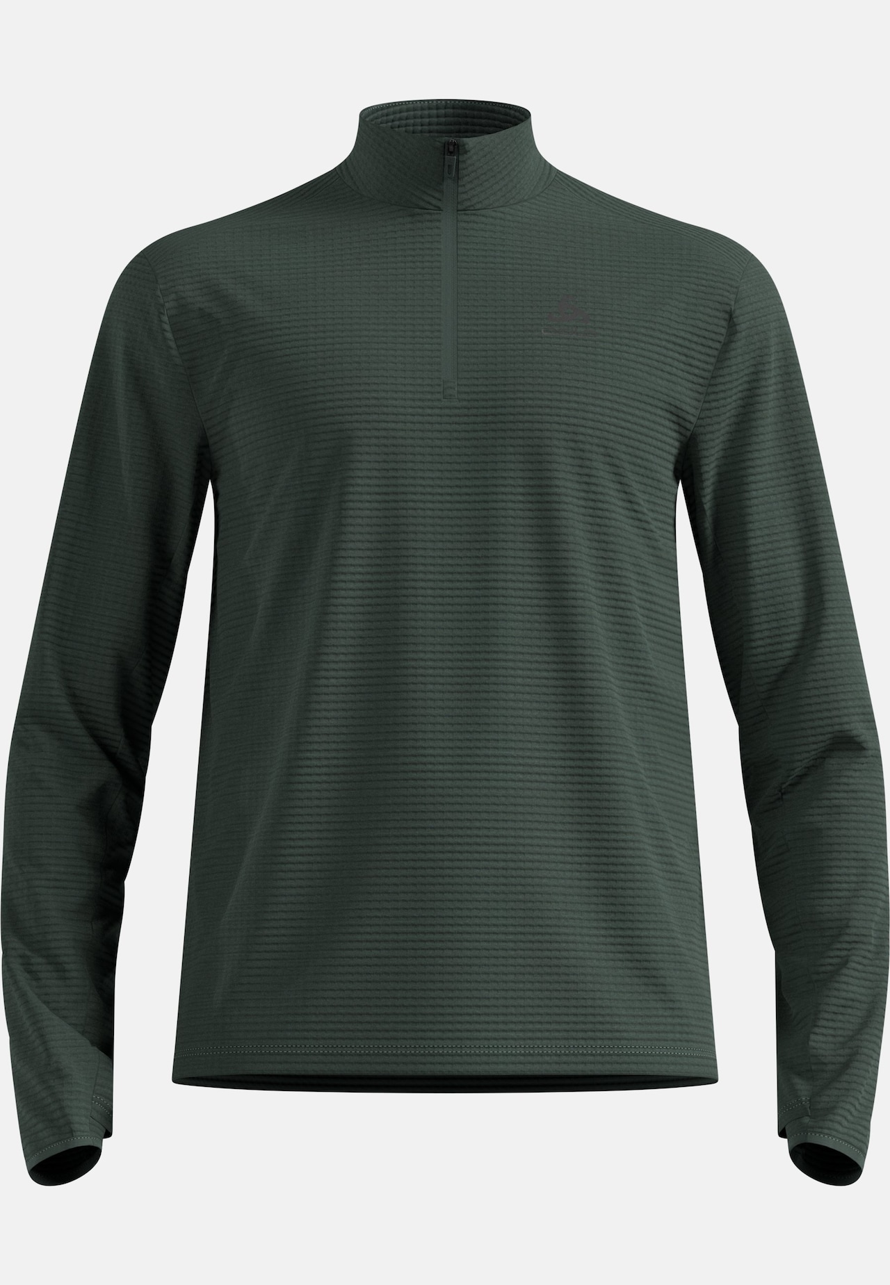 Felpa da running Essential Thermal a mezza zip