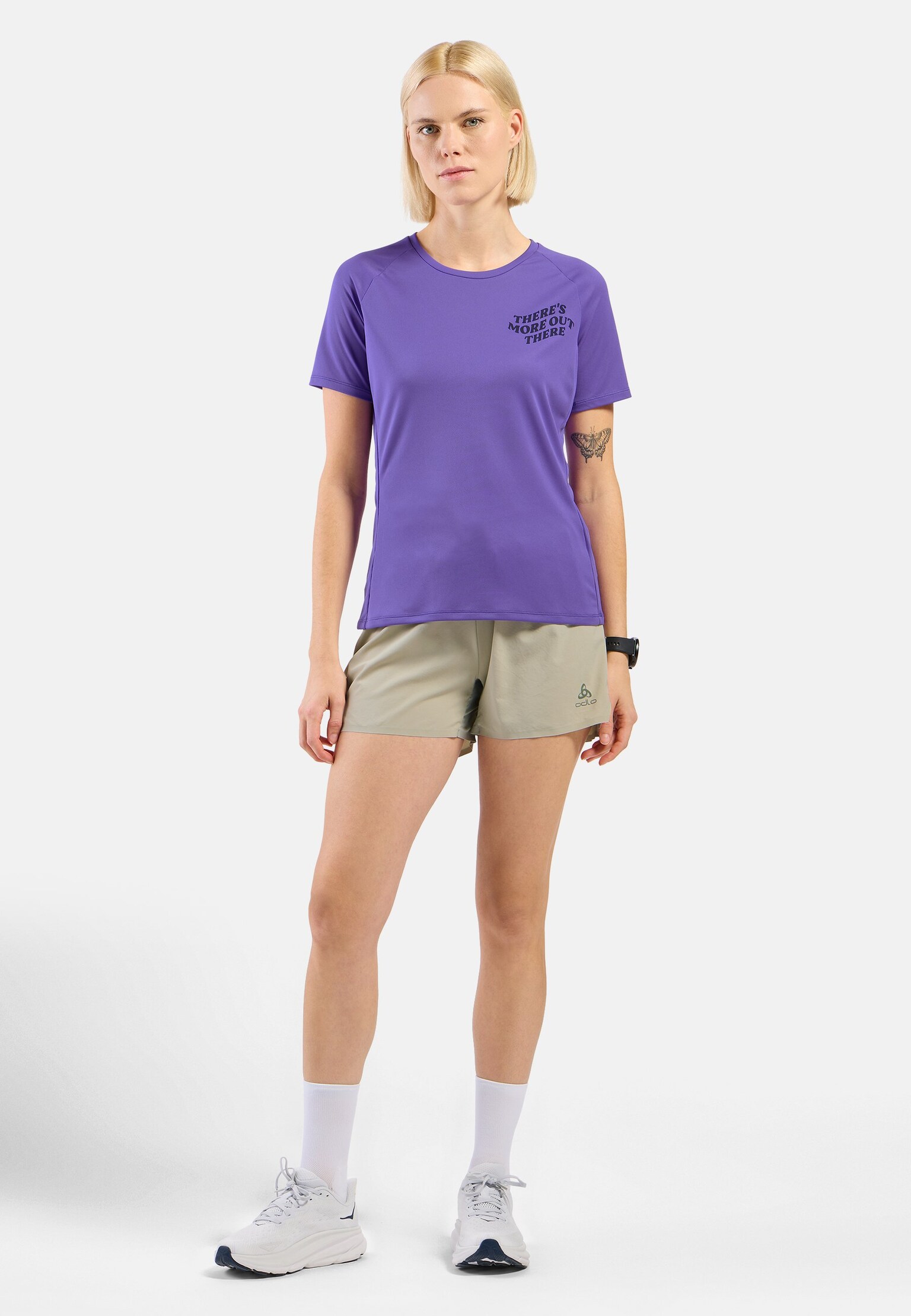 Essentials Laufshirt mit TMOT-Print