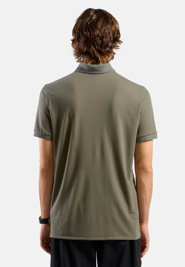 The Ascent natural polo shirt