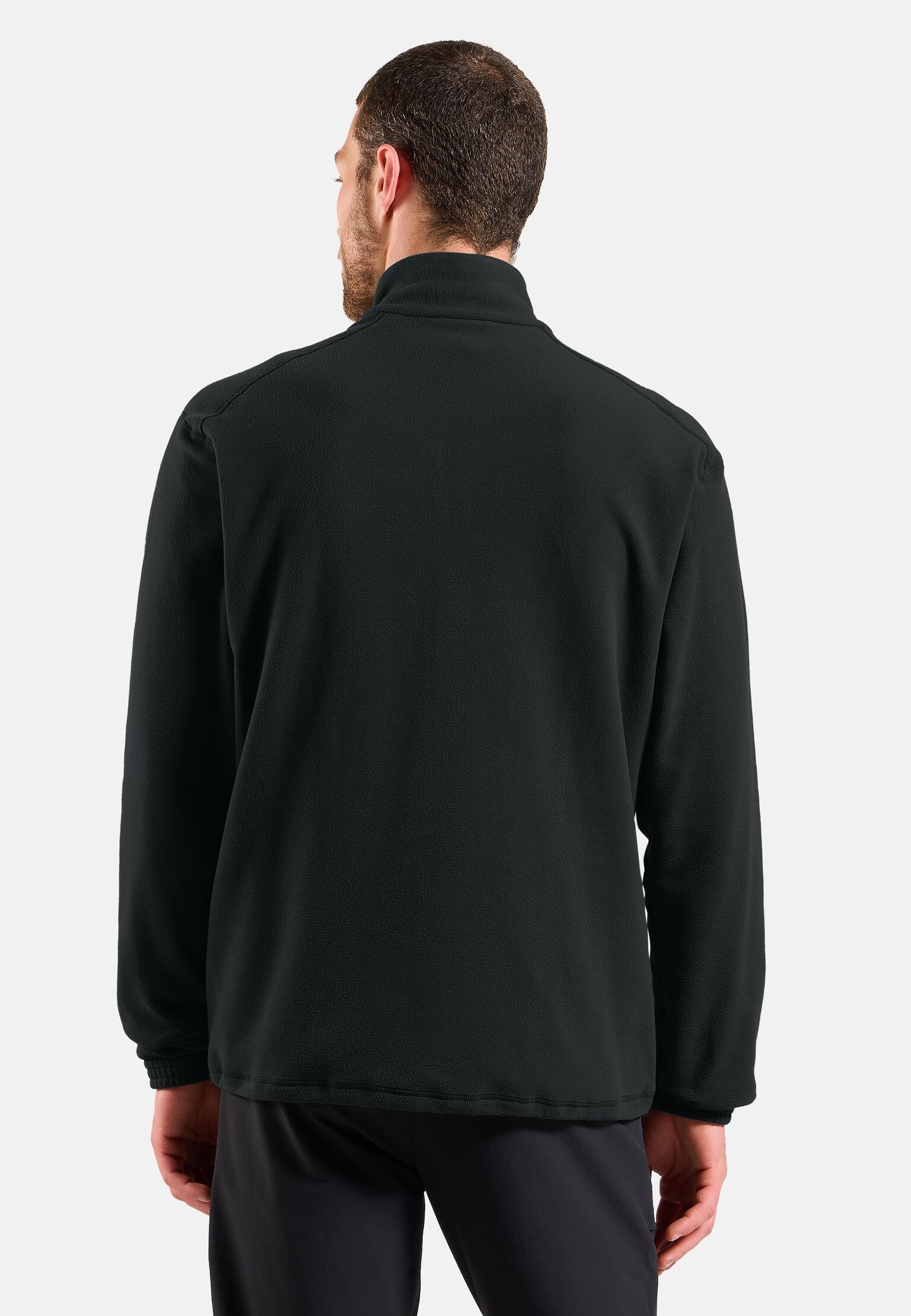 Mid layer multisport Essentials in pile classico a zip intera