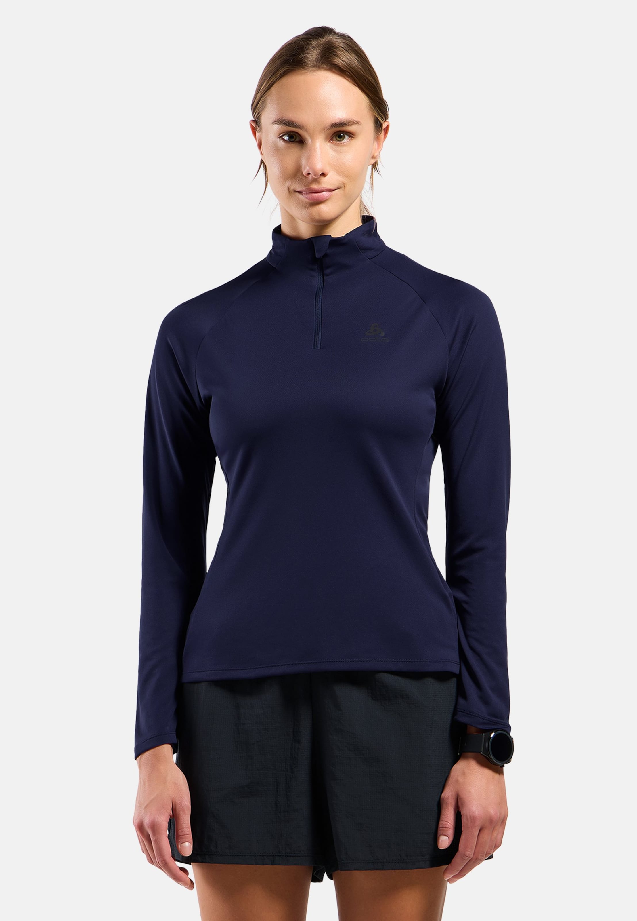 womens half zip running