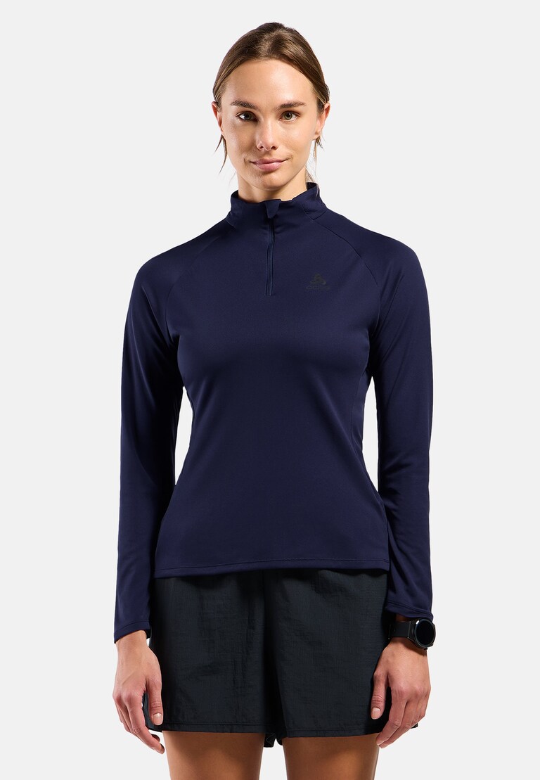 The women's Essentials half-zip running mid layer