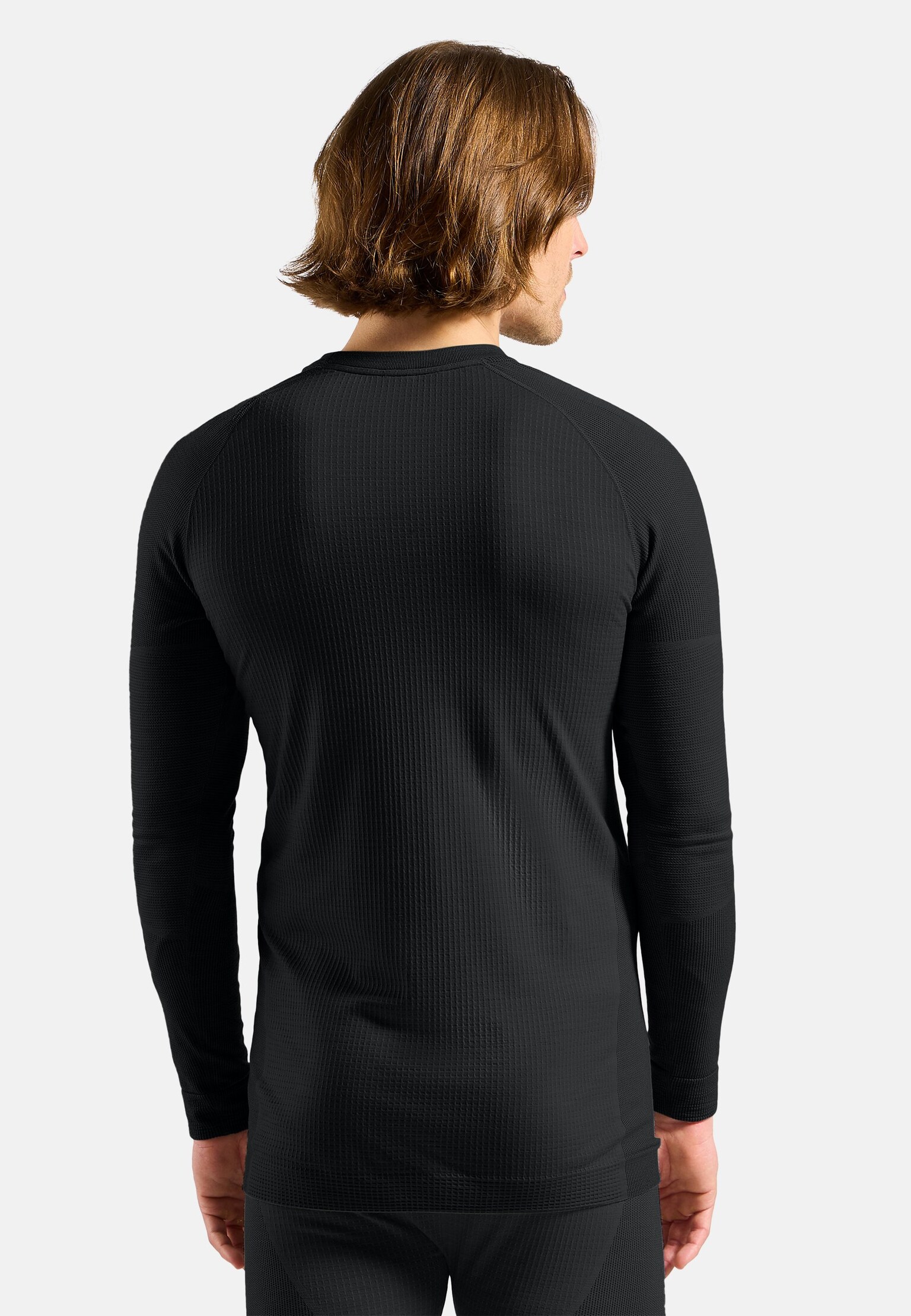 Seamless Performance Wool Funktionsshirt mit Rundhalsausschnitt