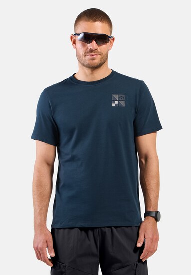 T-shirt Cotton Blend Odlo Flags