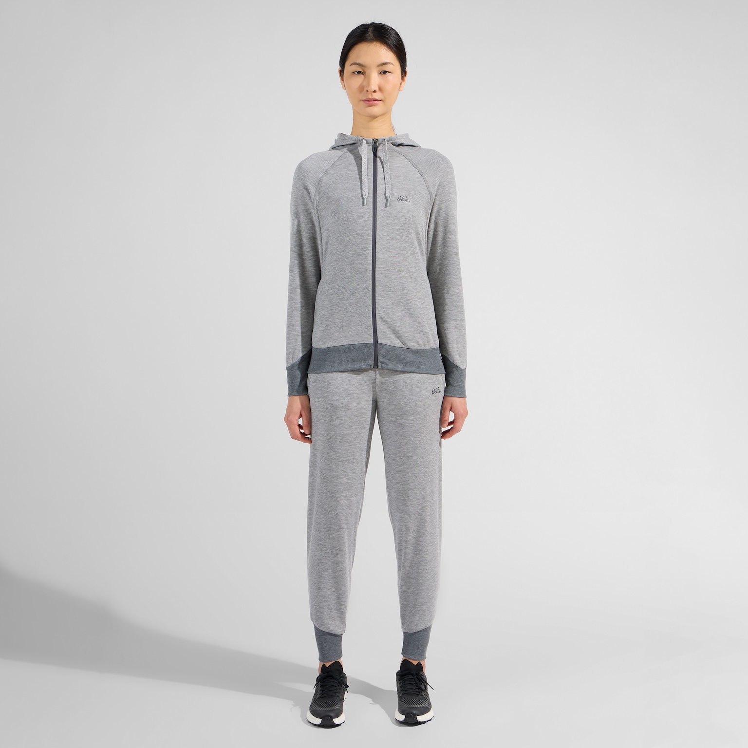 Move midlayer met capuchon en rits