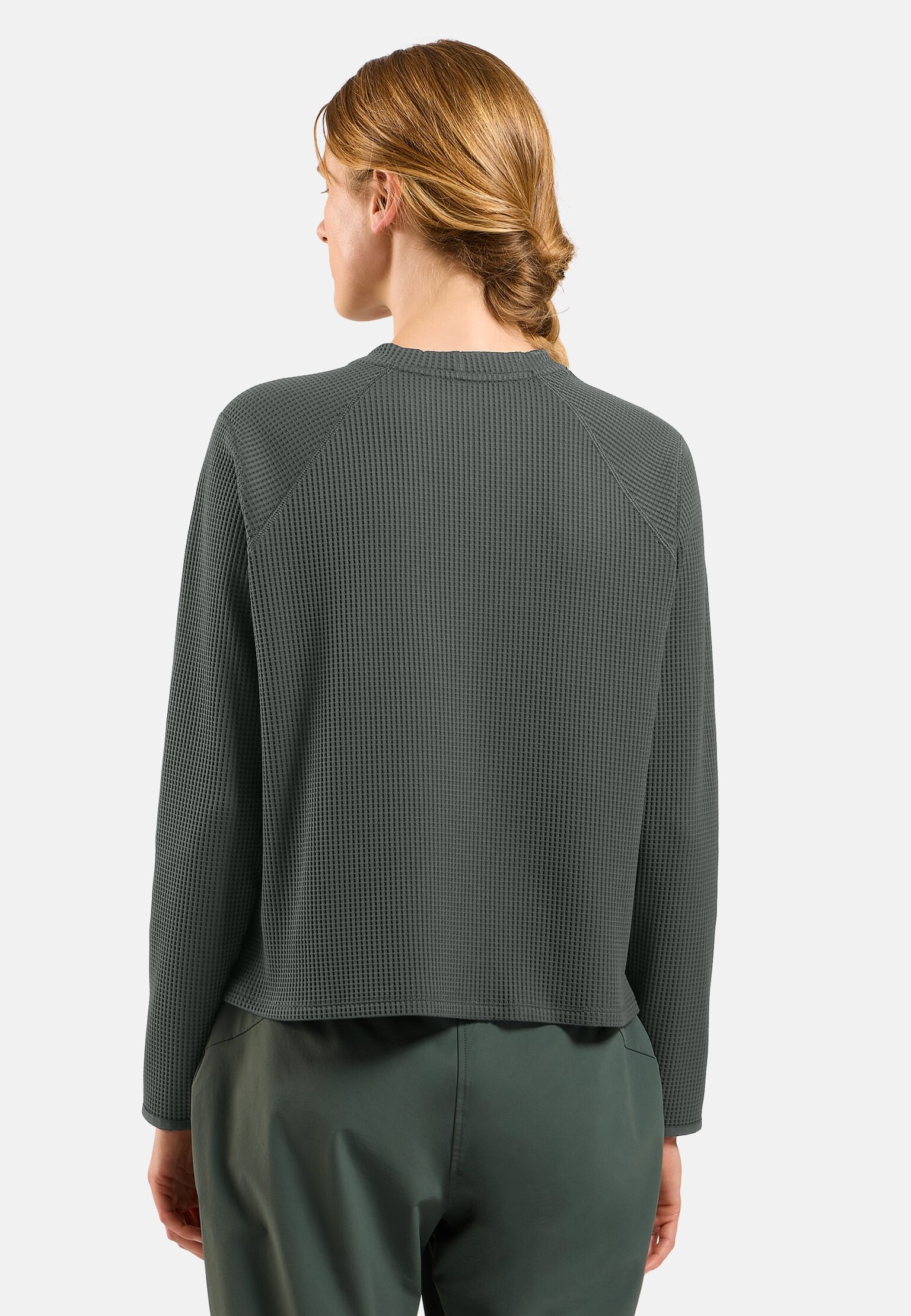 Cubic Multisport mid layer met ronde hals