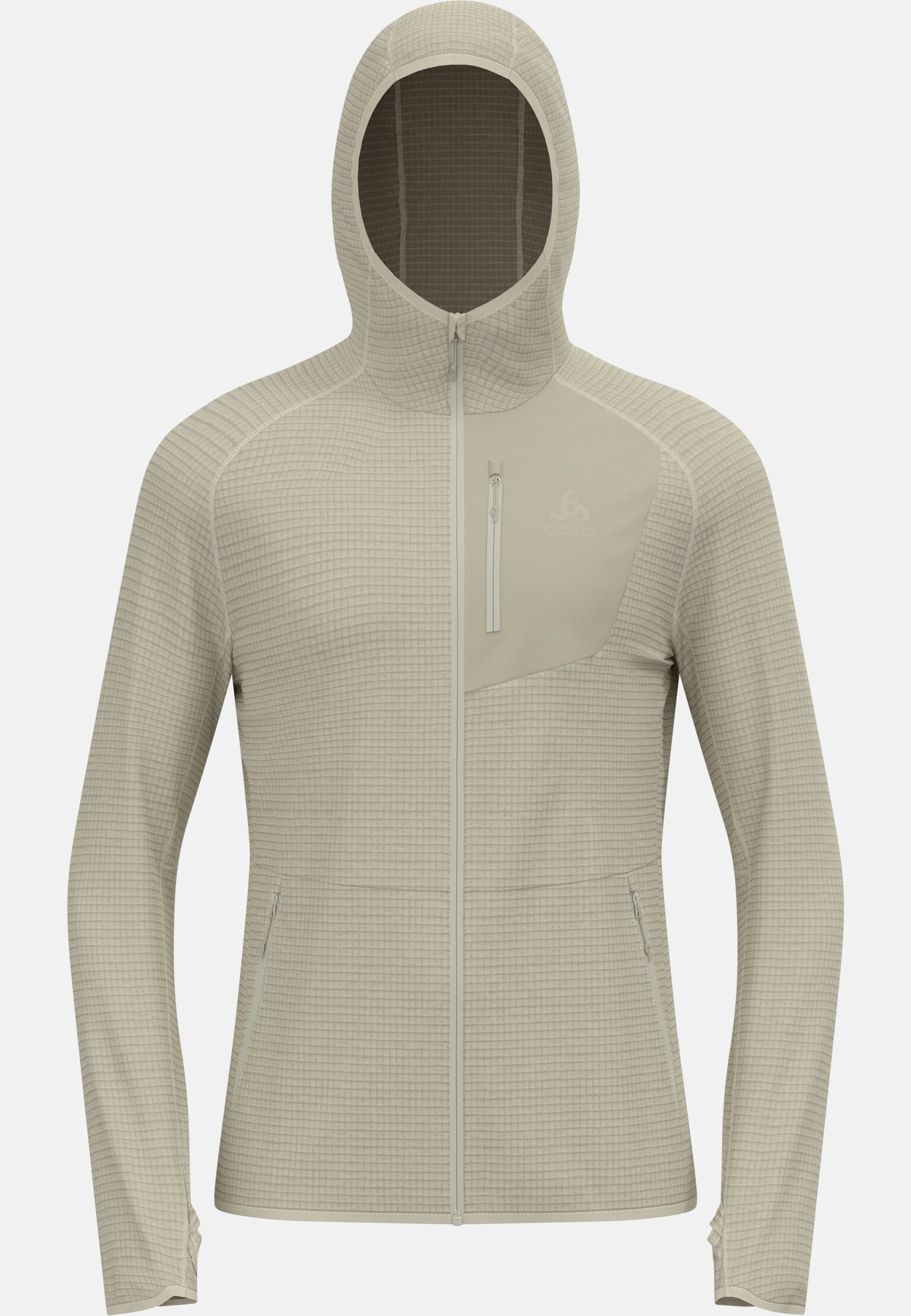 The Ascent mid layer hooded zip