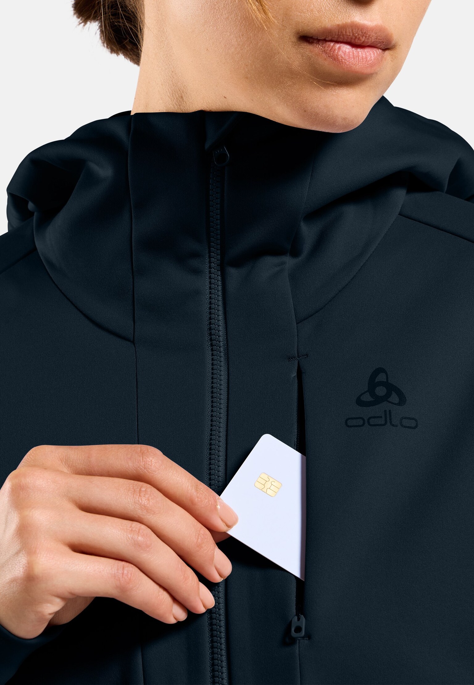 Winddichte Zeroweight X-Warm Langlaufjacke