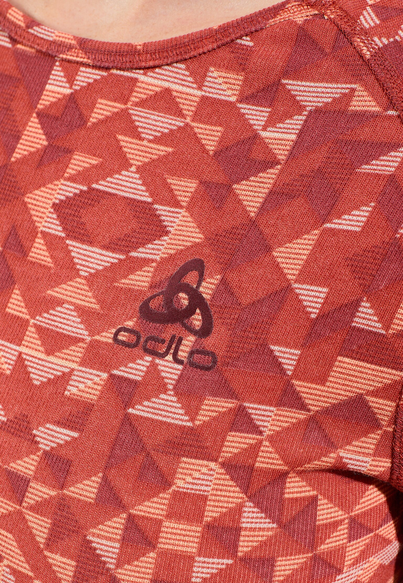 Active Warm Graphic Base Layer Langarmshirt