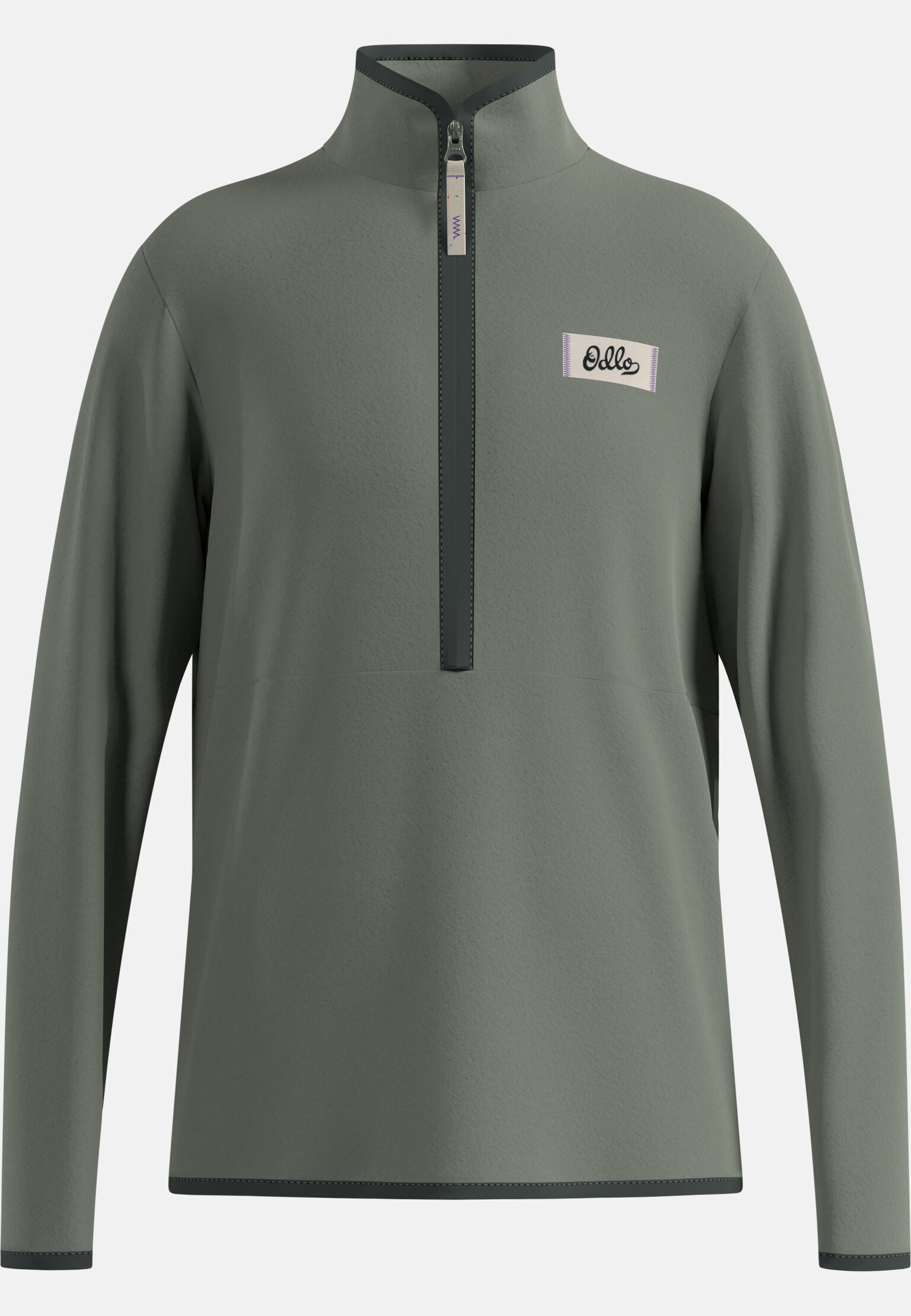 Mid layer met halve rits uit de Adventurer-collectie