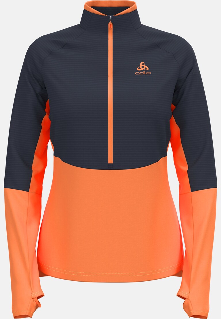 The Descent Ceramiwarm half zip mid layer