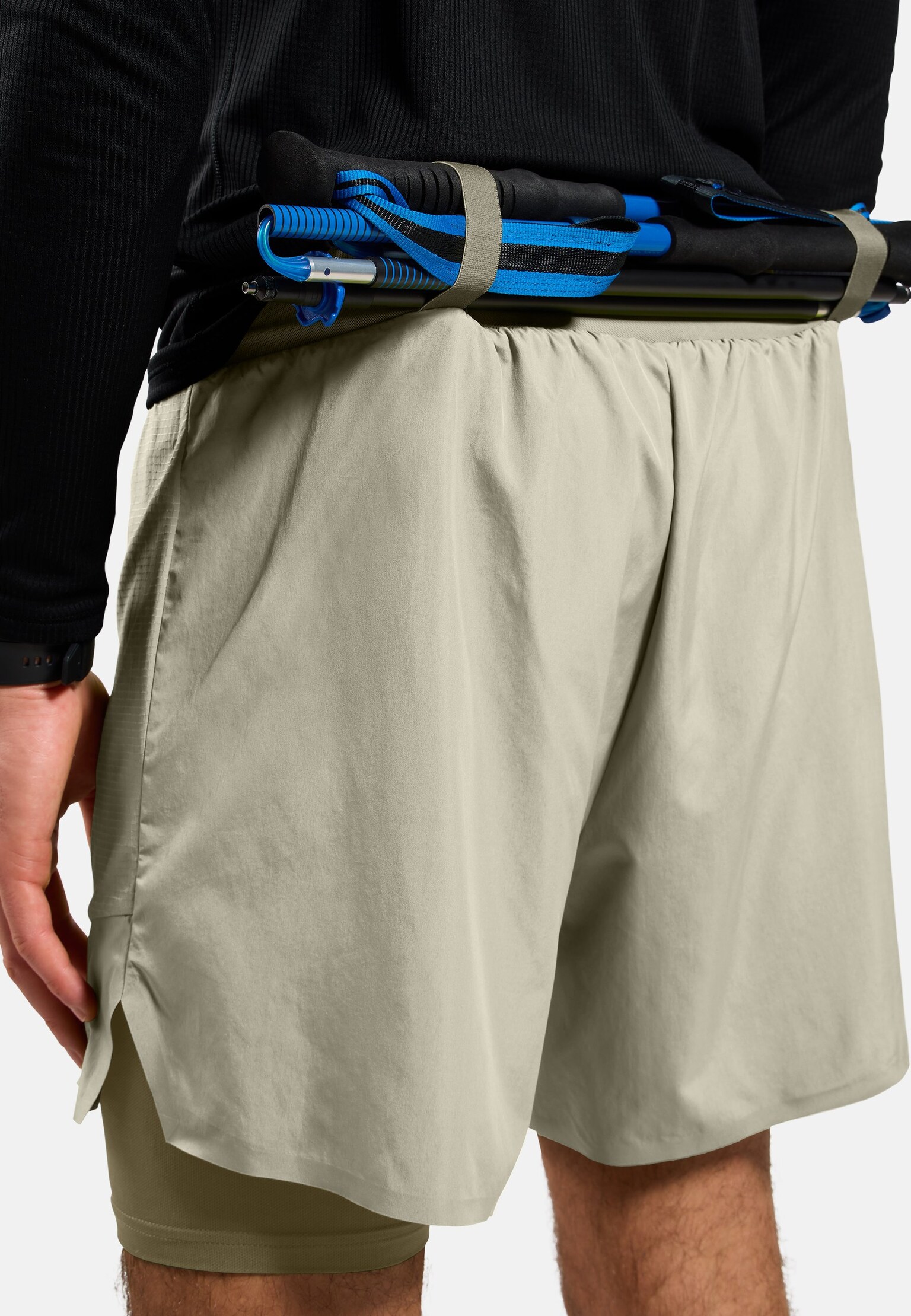 Short de running 2 en 1 X-Alp Trail 6 Inch