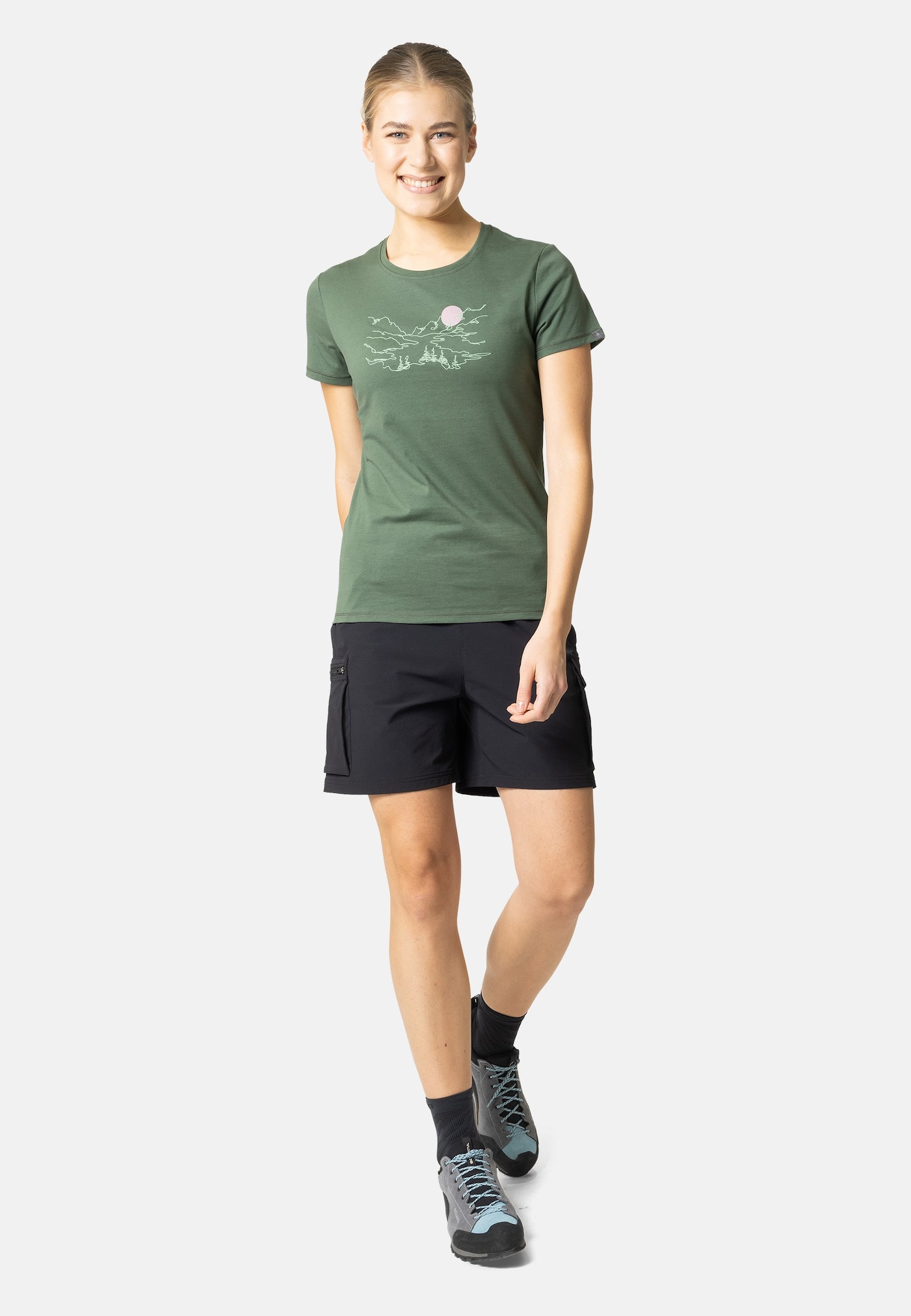 Kumano T-Shirt mit Talprint