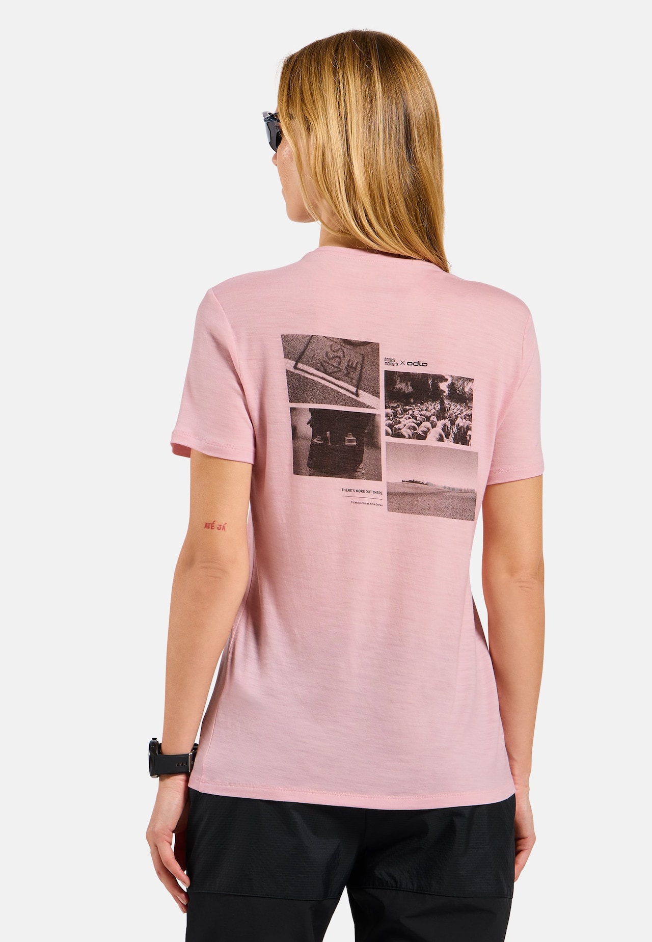 Merino 160 Postcards t-skjorte