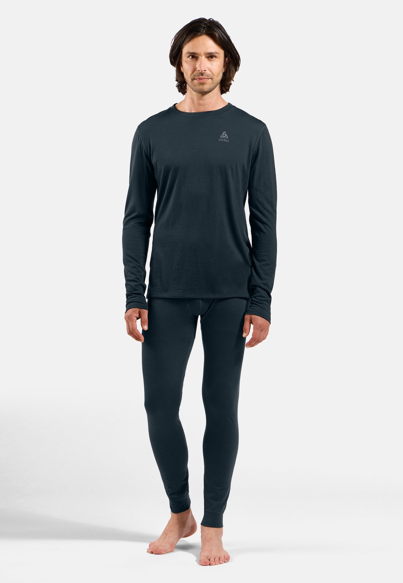 T-shirt base layer a maniche lunghe Merino 160