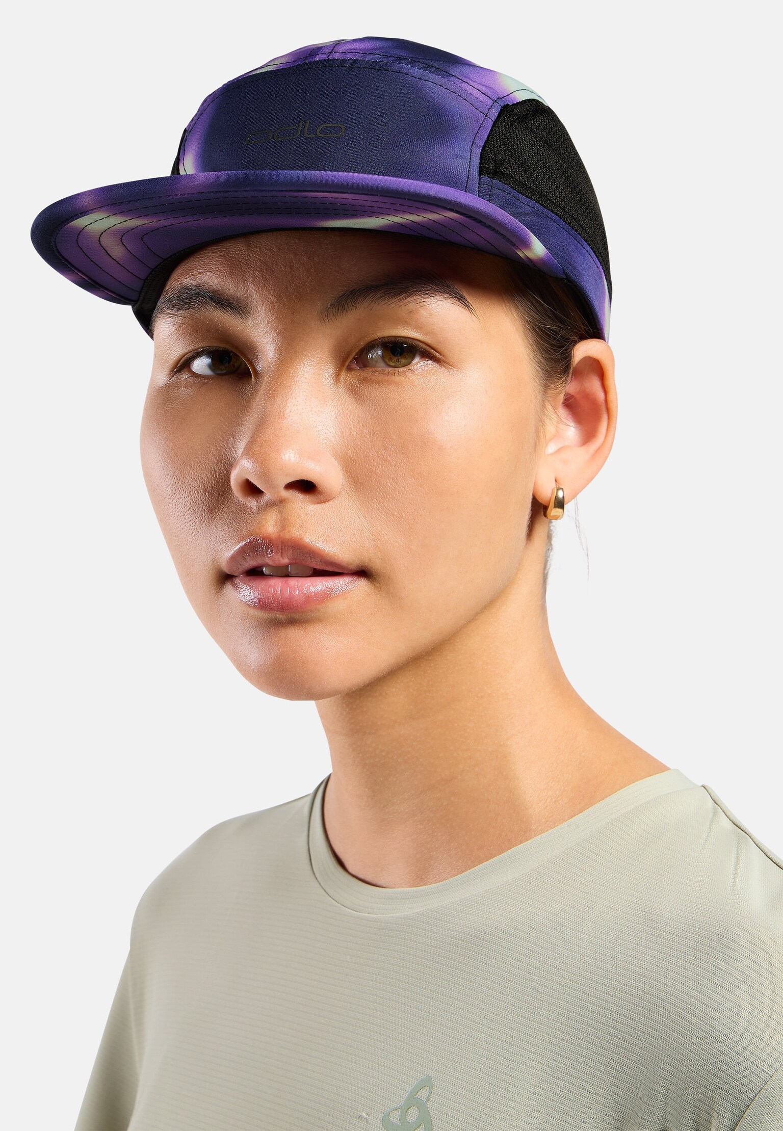 The Performance Light print running cap