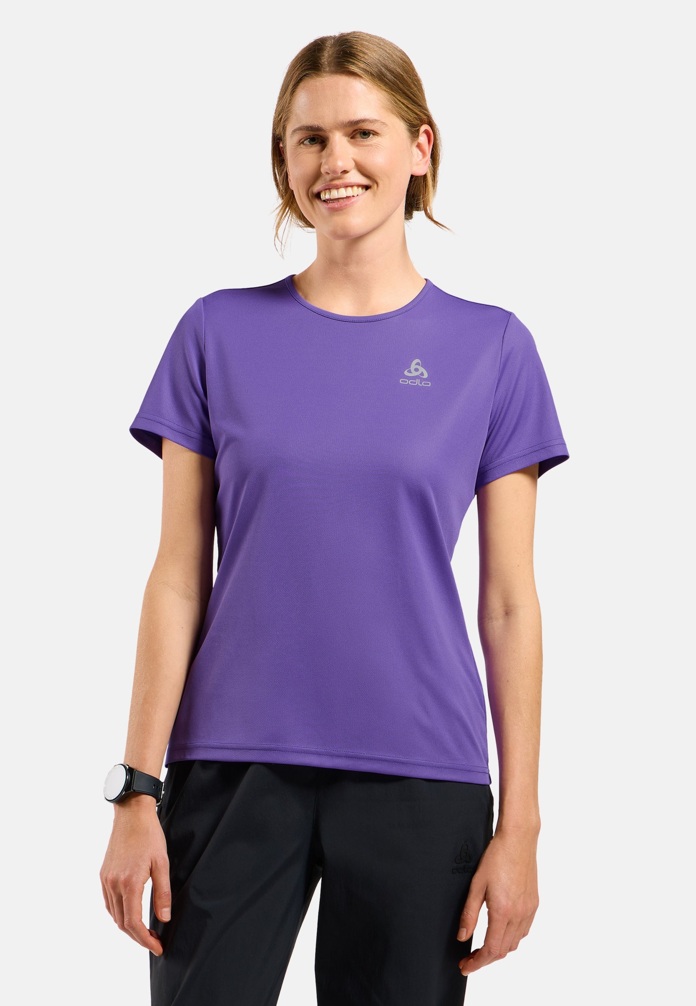 Odlo Cardada T-Shirt für Damen - Wandern, Casual Comfort - lila, S