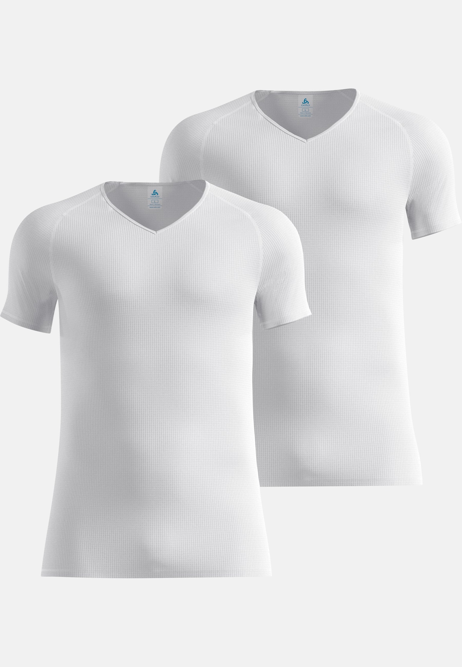 The Active Light v-neck short-sleeve base layer top 2 pack