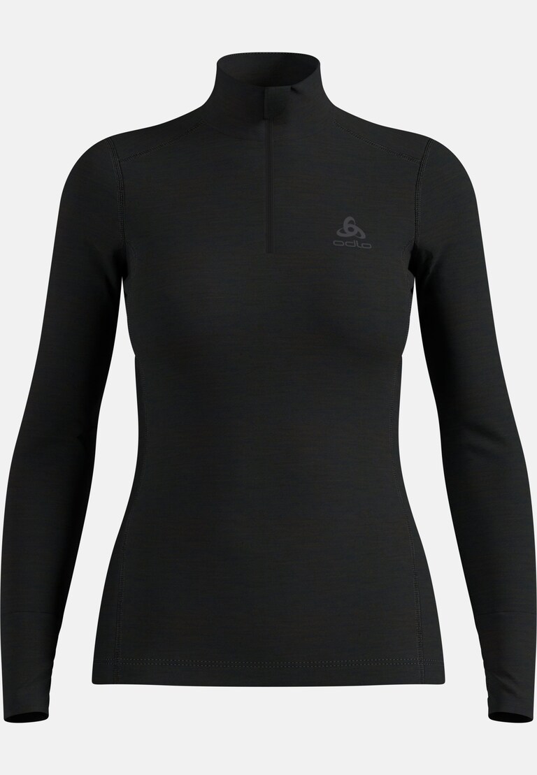 Base layer a mezza zip a manica lunga Natural Merino 200