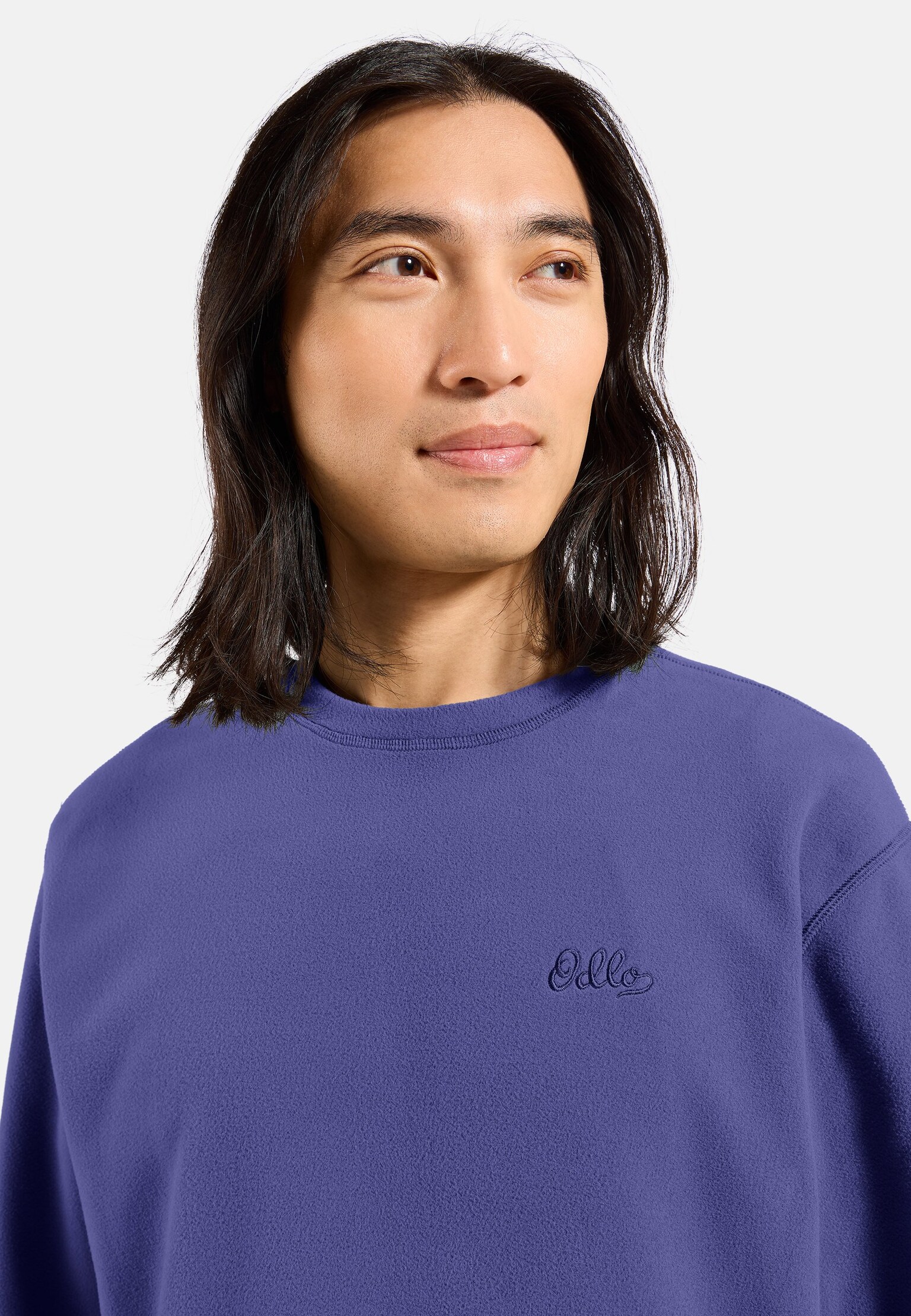 The Essentials klassisk fleece crewneck mellomlag for multisport