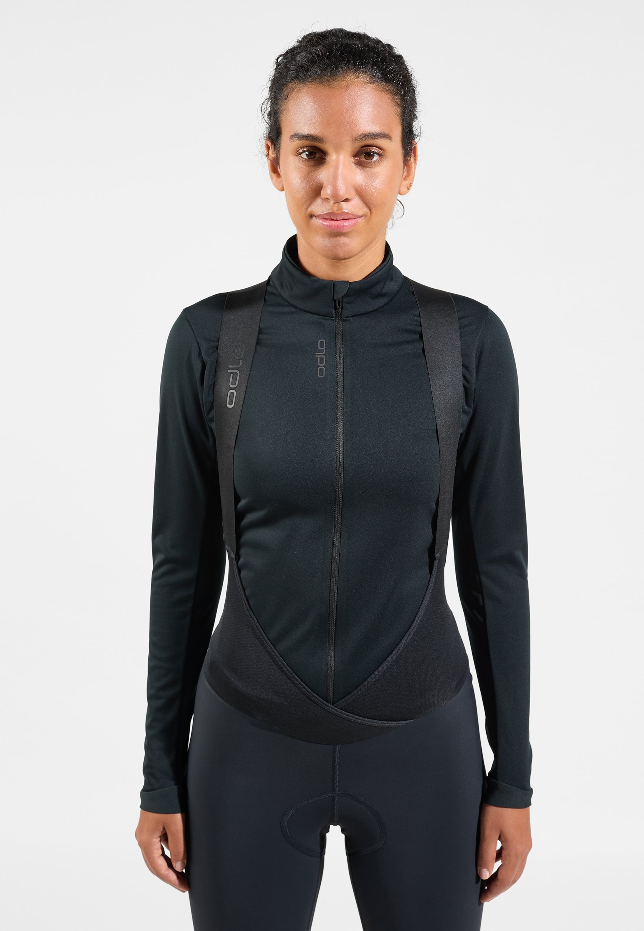Odlo Zeroweight Warm Radjacke für Damen - Radsport - schwarz, L