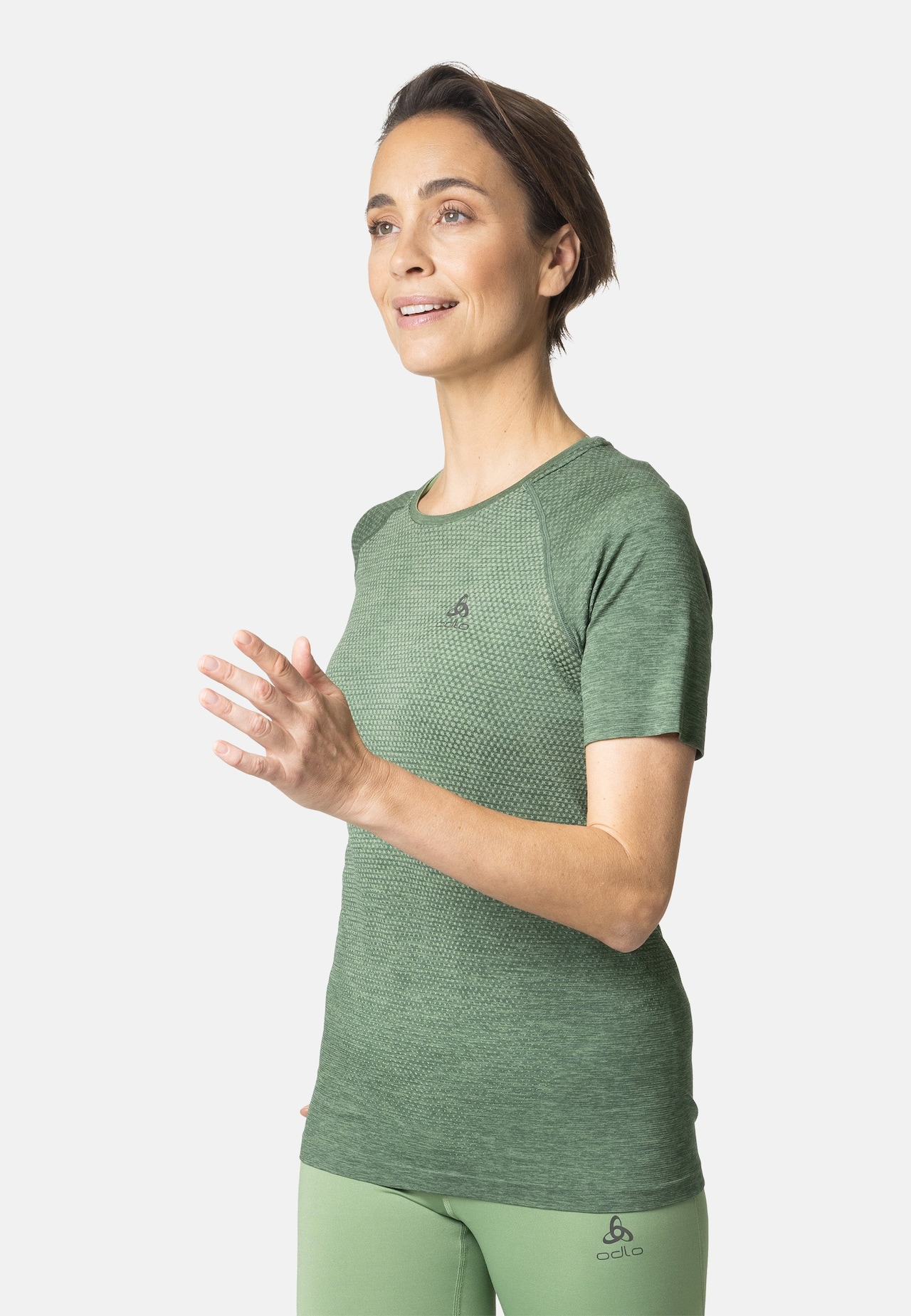 T-shirt da running Essential Seamless